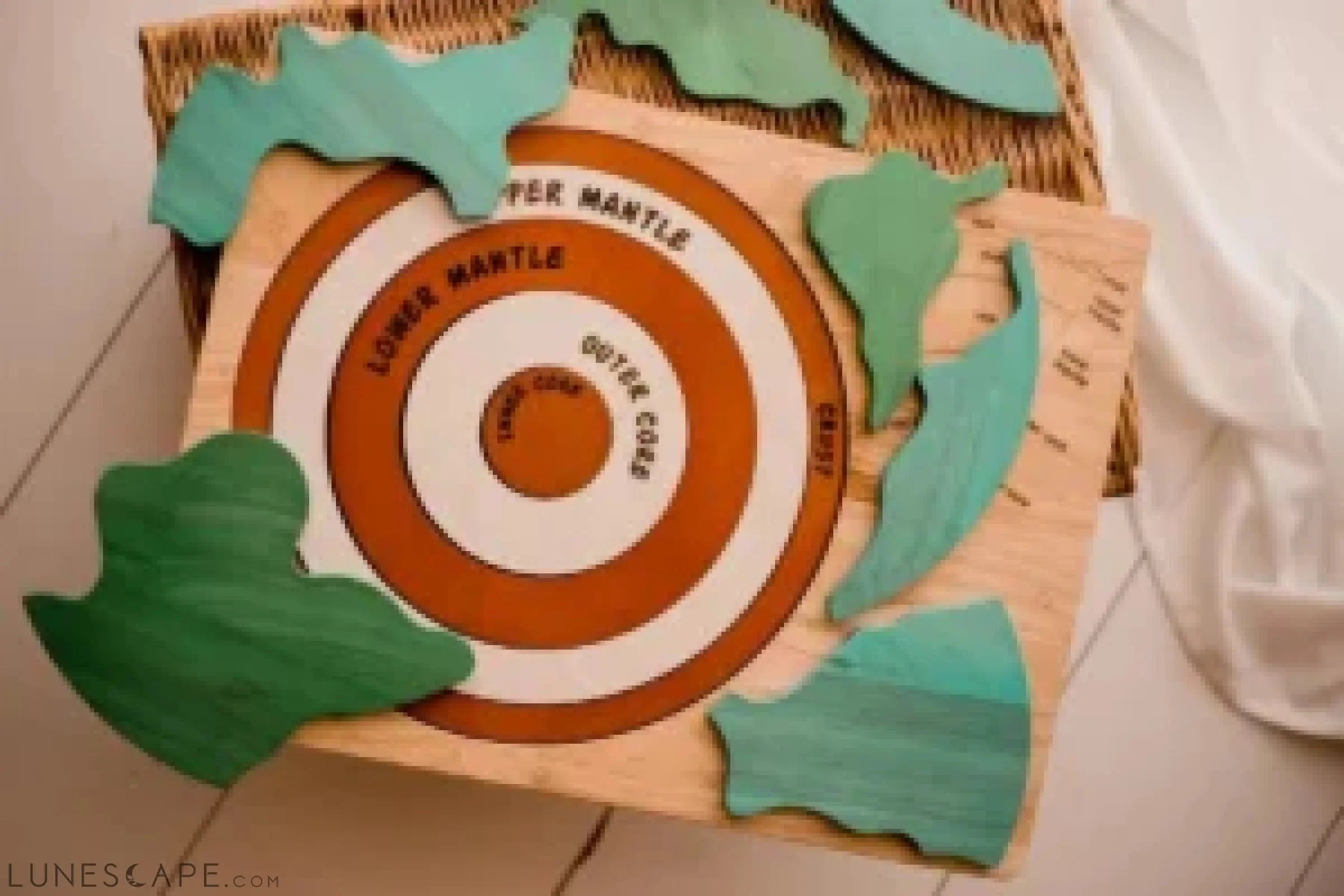 QToys Australia (USA) Earth Core Puzzle LUNESCAPE