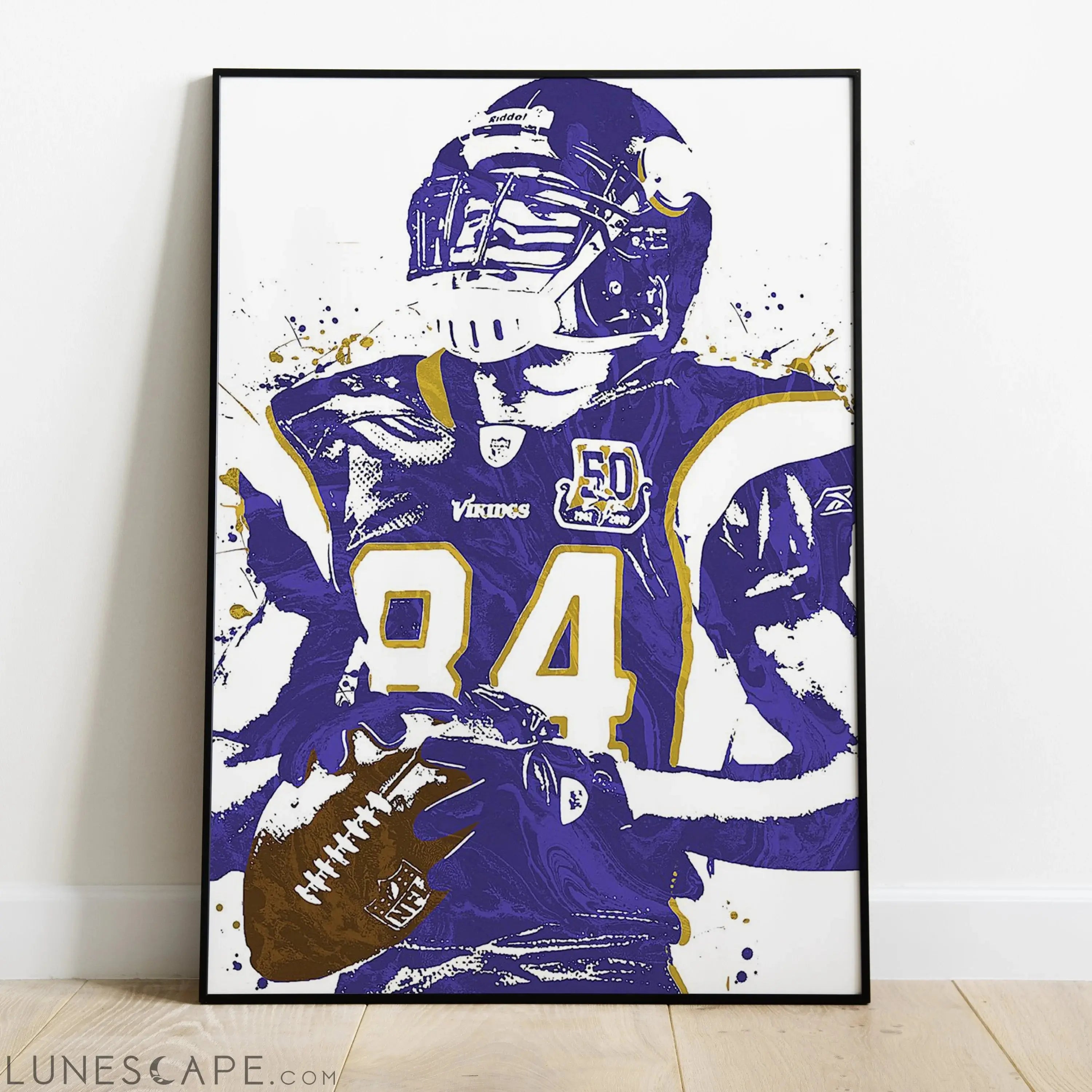 Randy Moss Wall Poster - Multiple Sizes LUNESCAPE