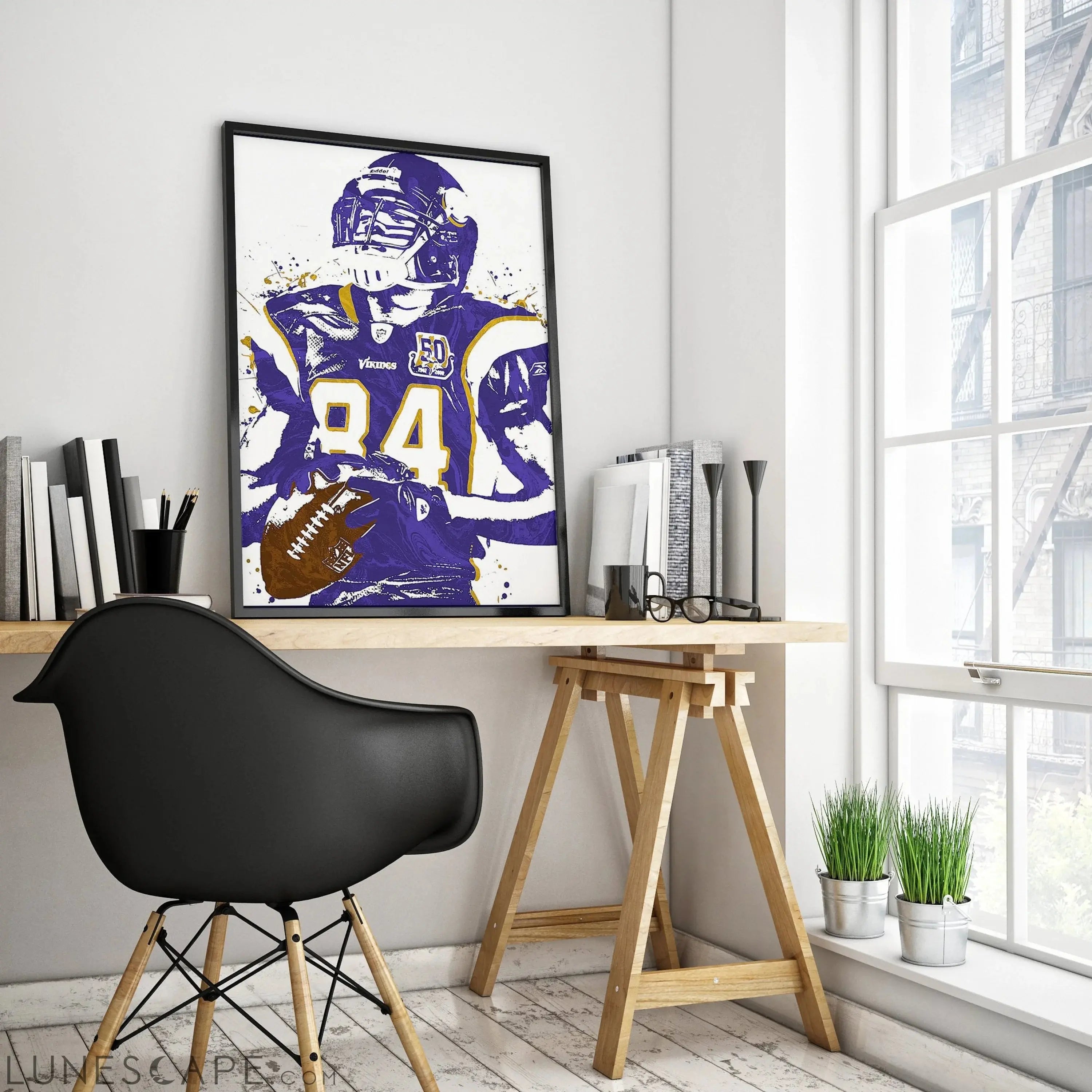Randy Moss Wall Poster - Multiple Sizes LUNESCAPE