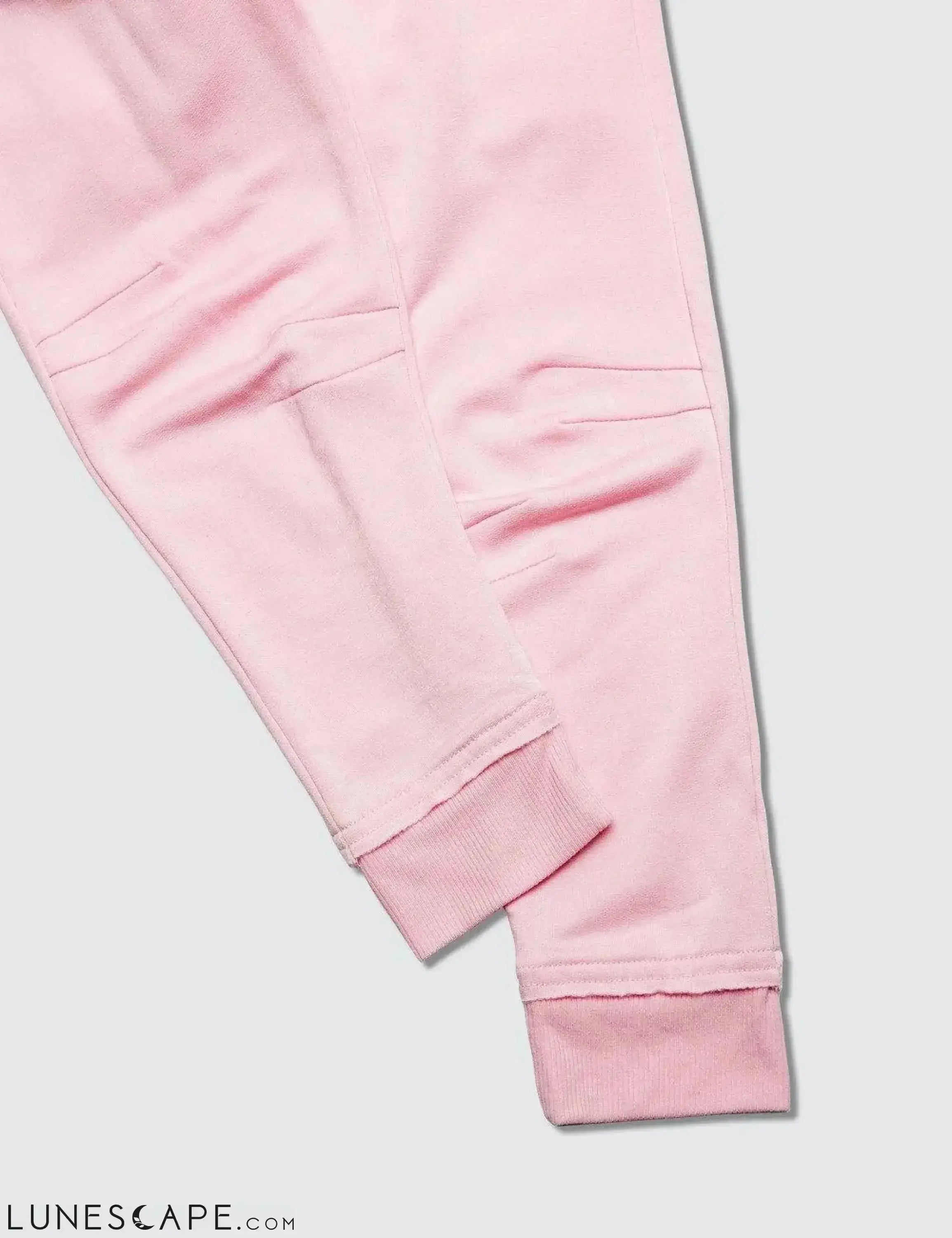 Recycled Bamboo Sweatpants - Pink LUNESCAPE