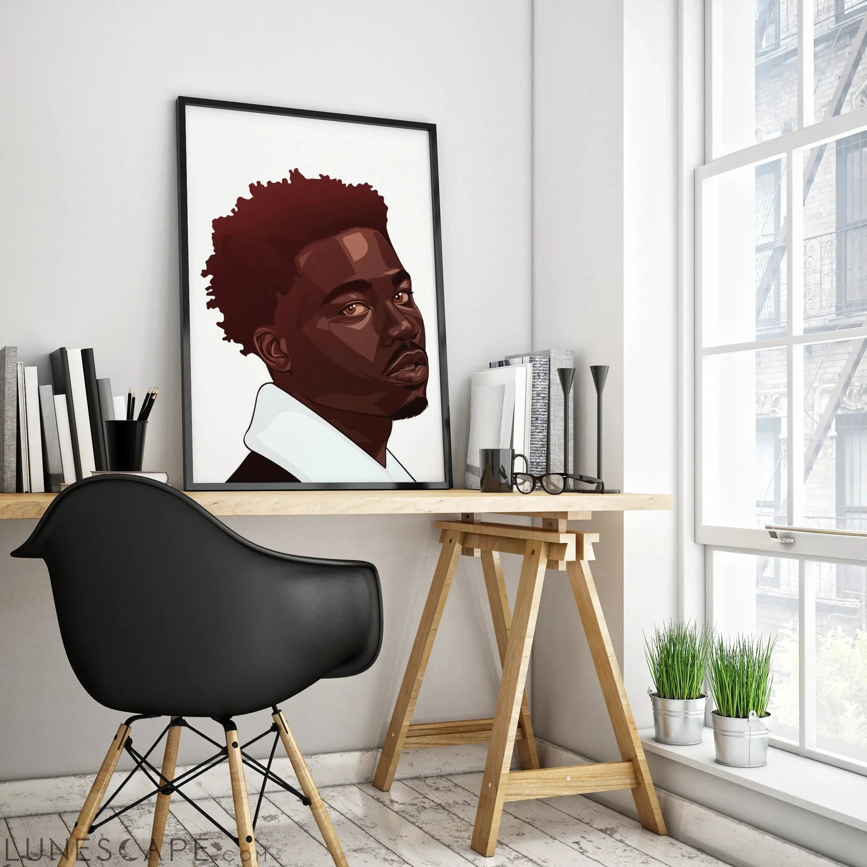 Roddy Ricch Poster LUNESCAPE