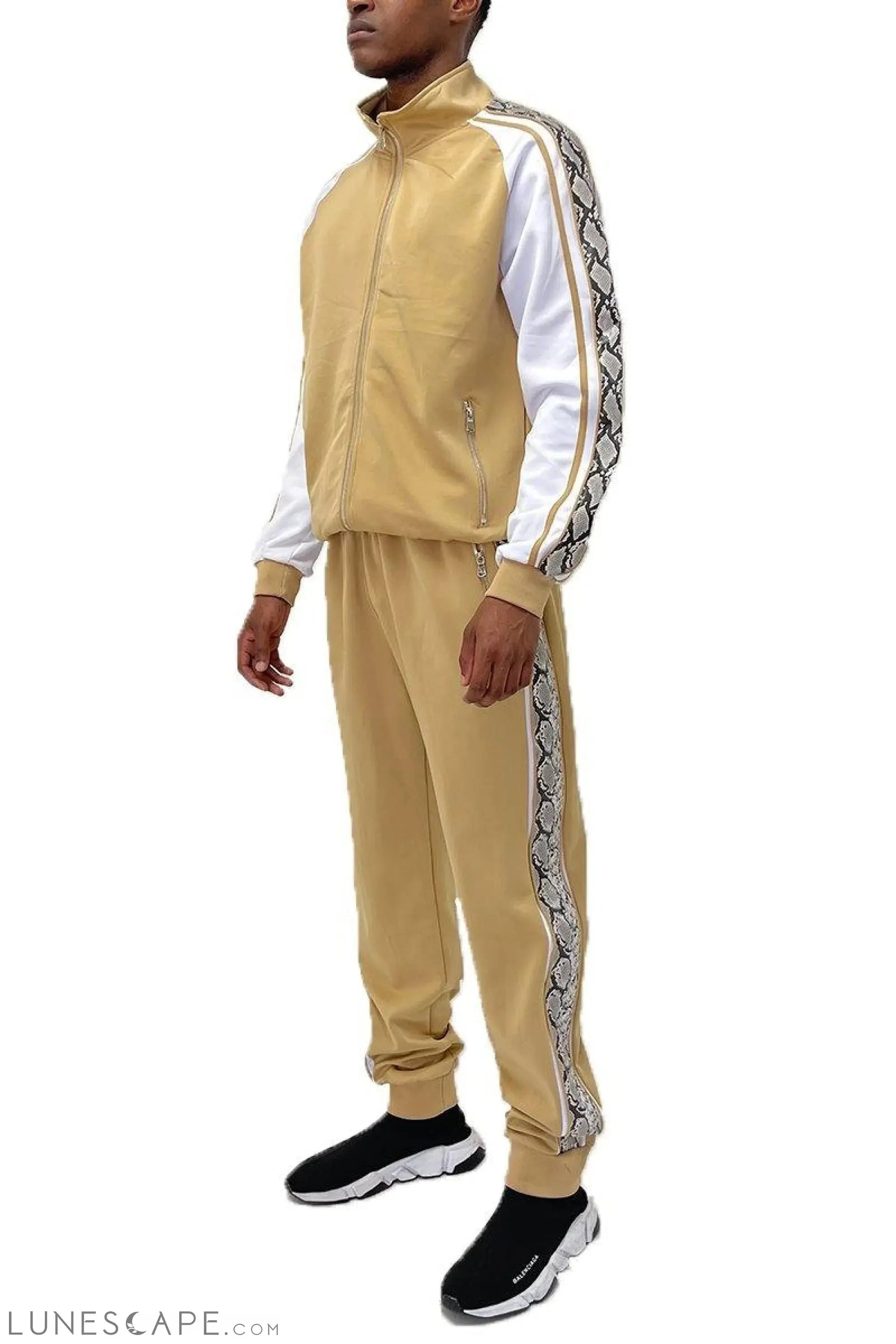 SNAKE SIDE FULL SUIT SET - BEIGE LUNESCAPE