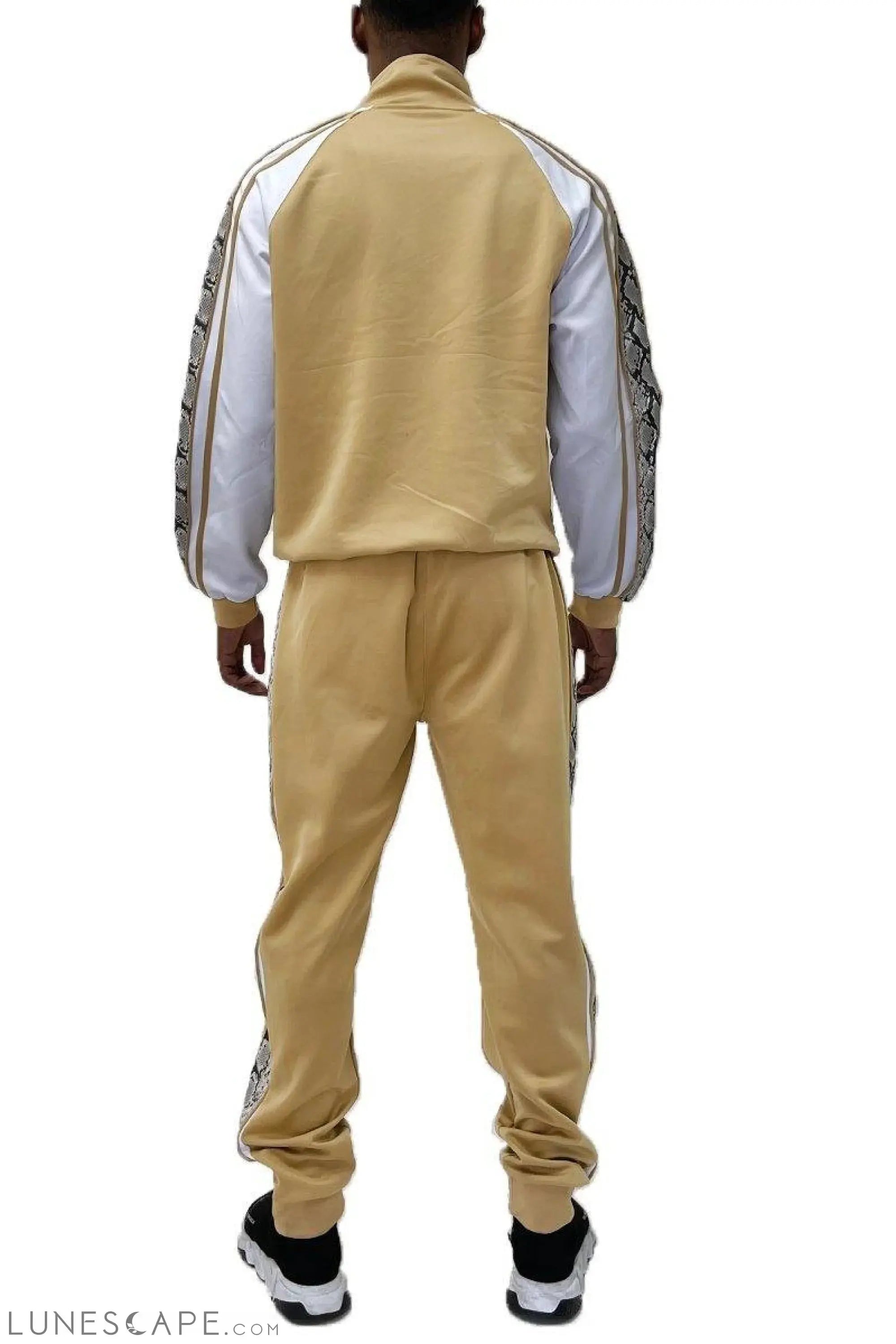 SNAKE SIDE FULL SUIT SET - BEIGE LUNESCAPE