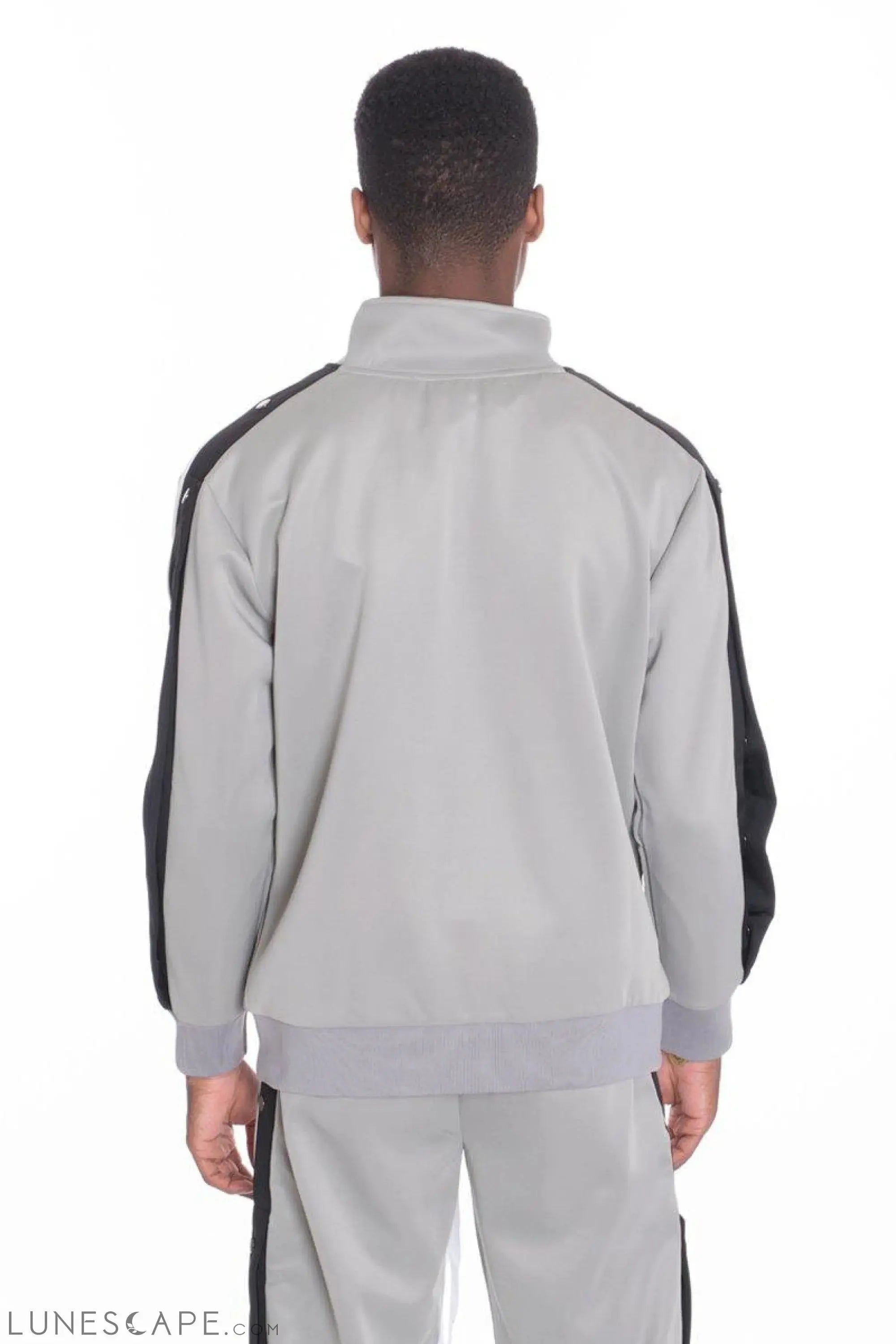 SNAP BUTTON TRACK SET - GREY LUNESCAPE