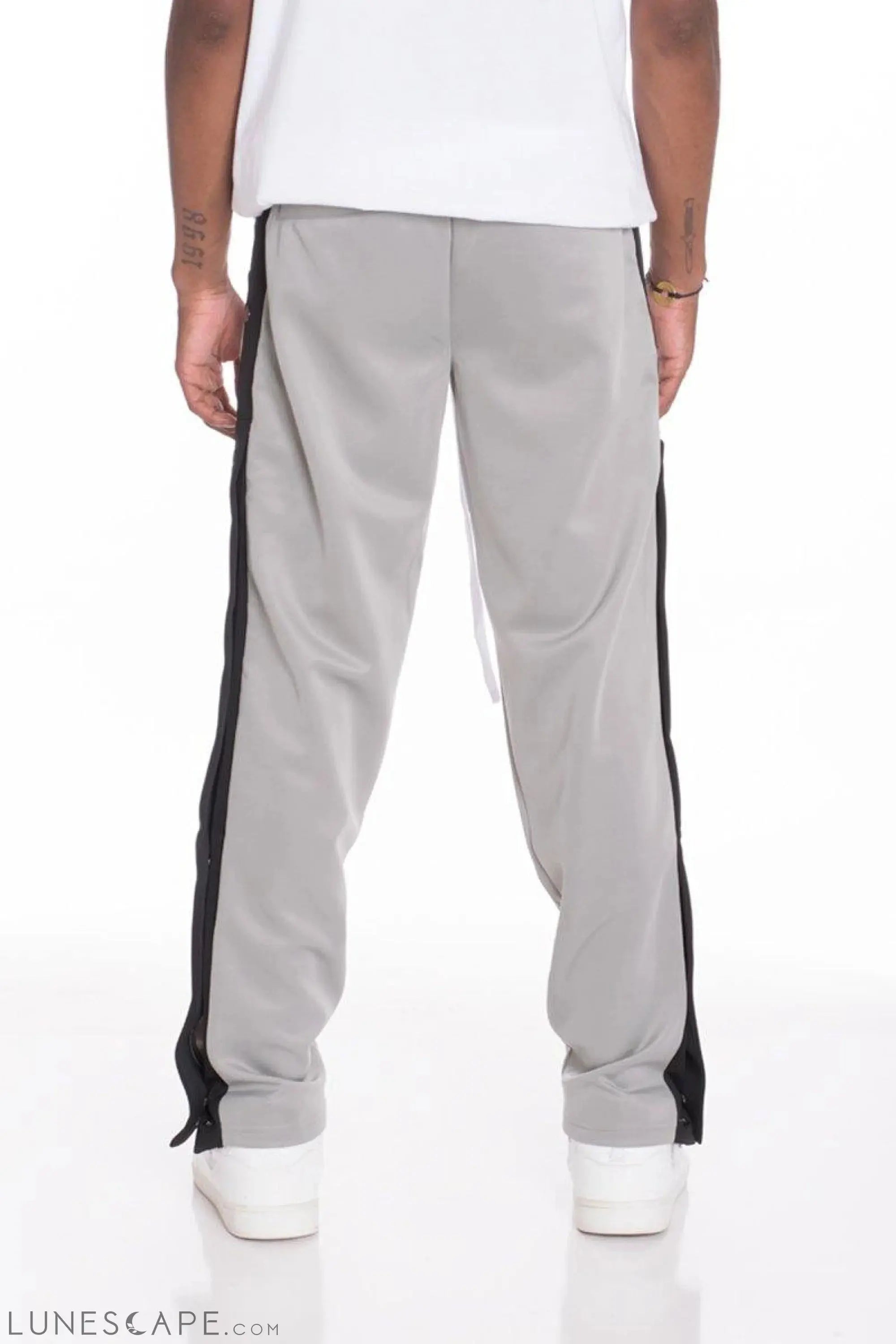SNAP BUTTON TRACK SET - GREY LUNESCAPE