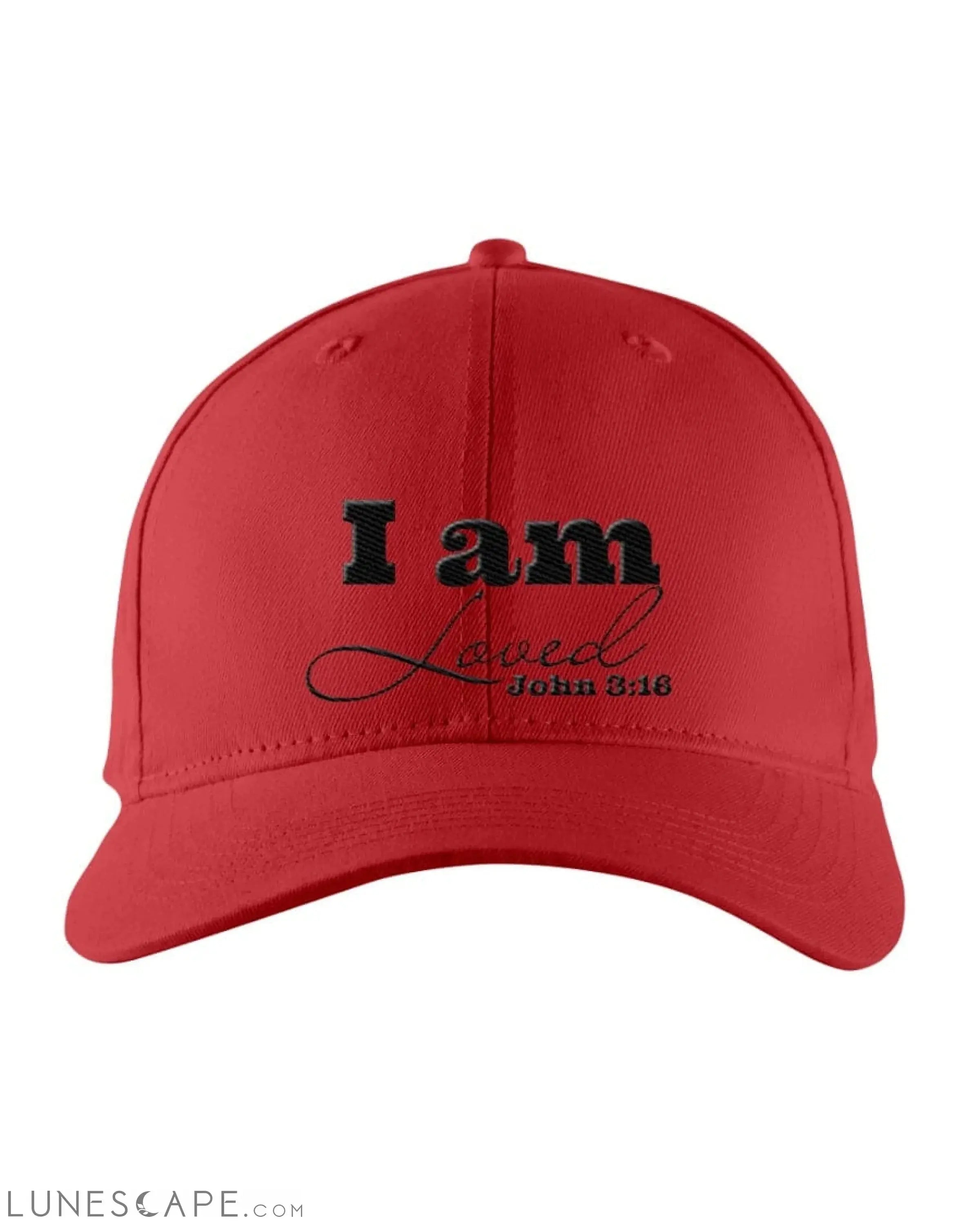 Snapback Cap - Embroidered / Trucker Hat / i Am Loved - John 3:16 LUNESCAPE