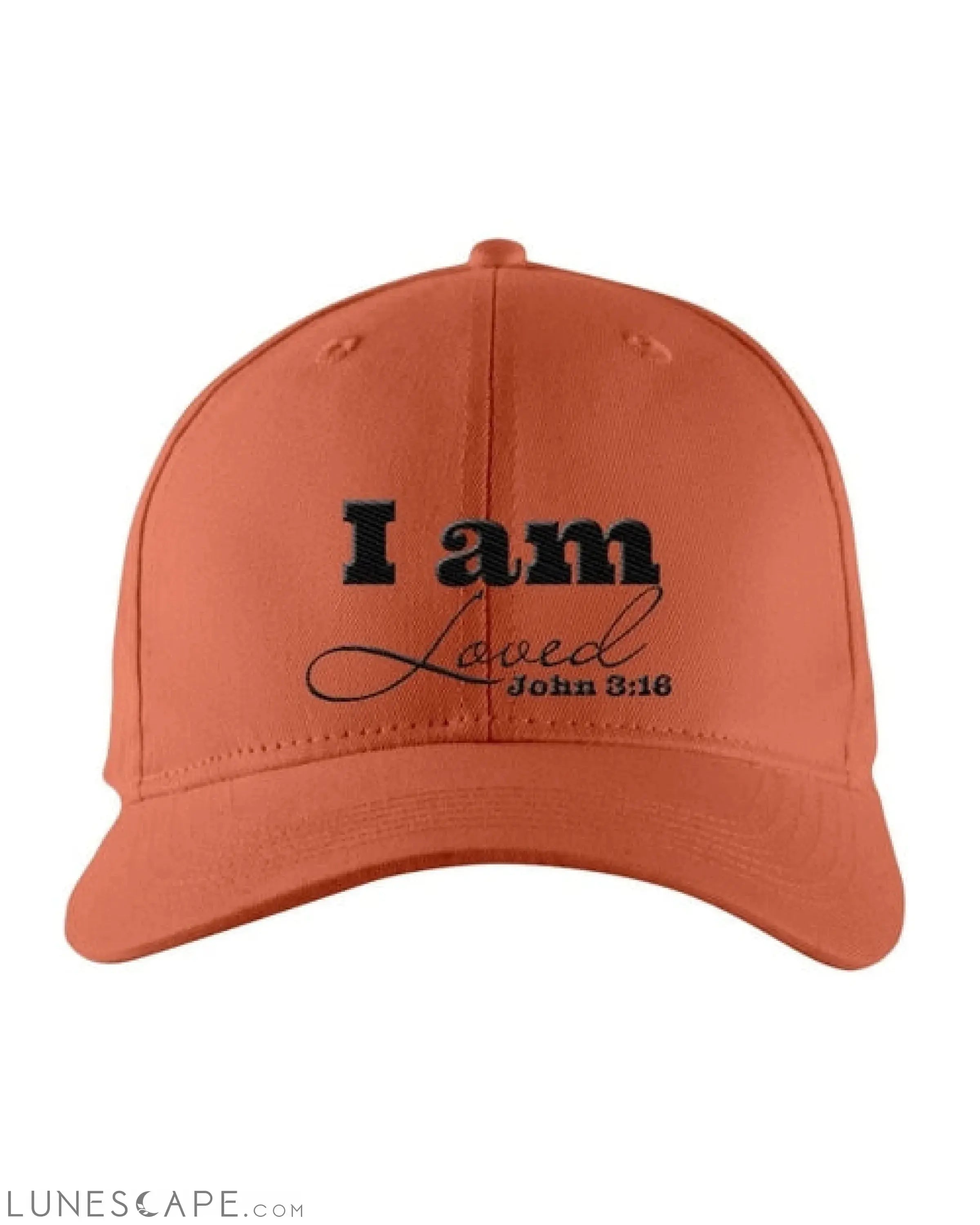 Snapback Cap - Embroidered / Trucker Hat / i Am Loved - John 3:16 LUNESCAPE
