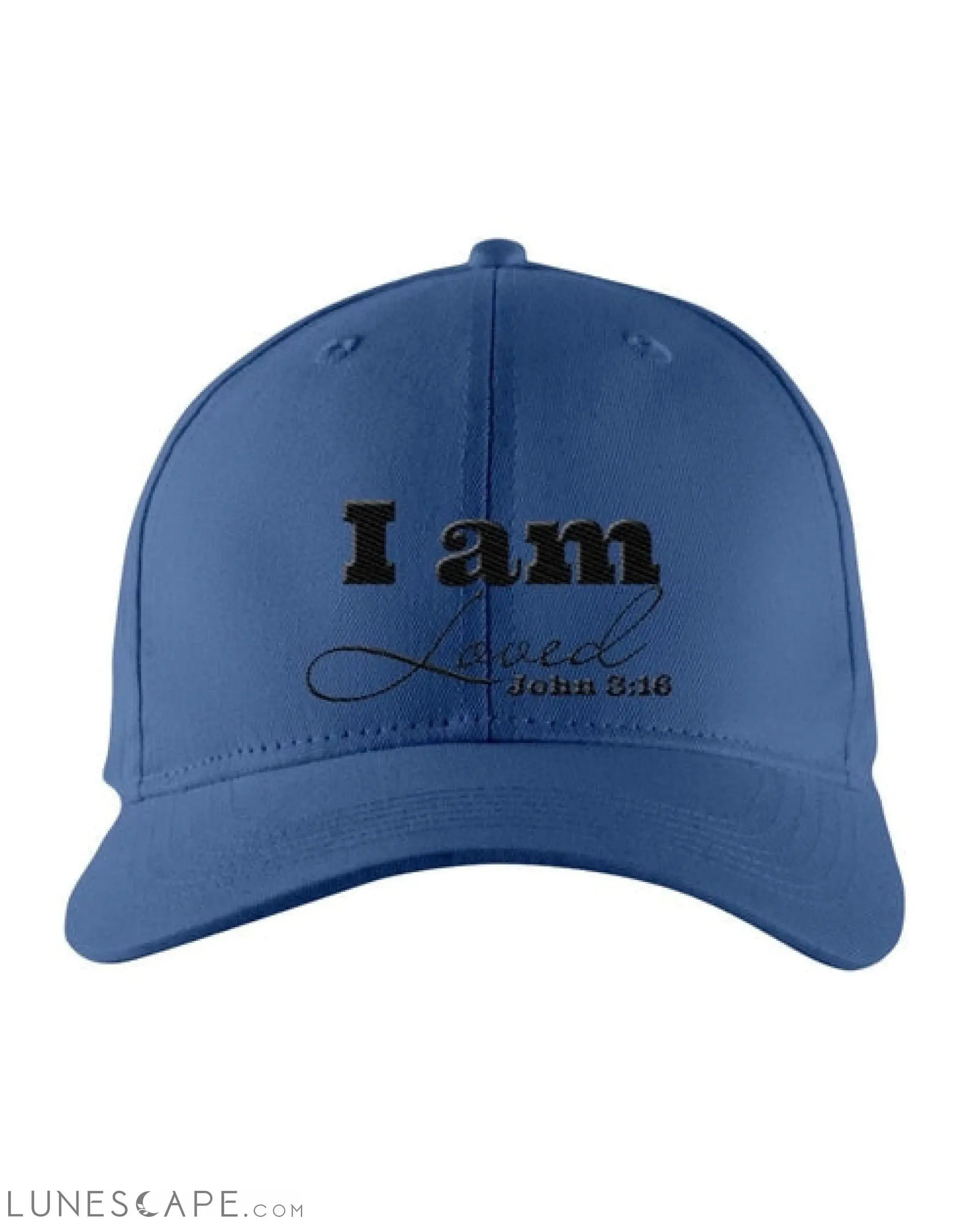 Snapback Cap - Embroidered / Trucker Hat / i Am Loved - John 3:16 LUNESCAPE