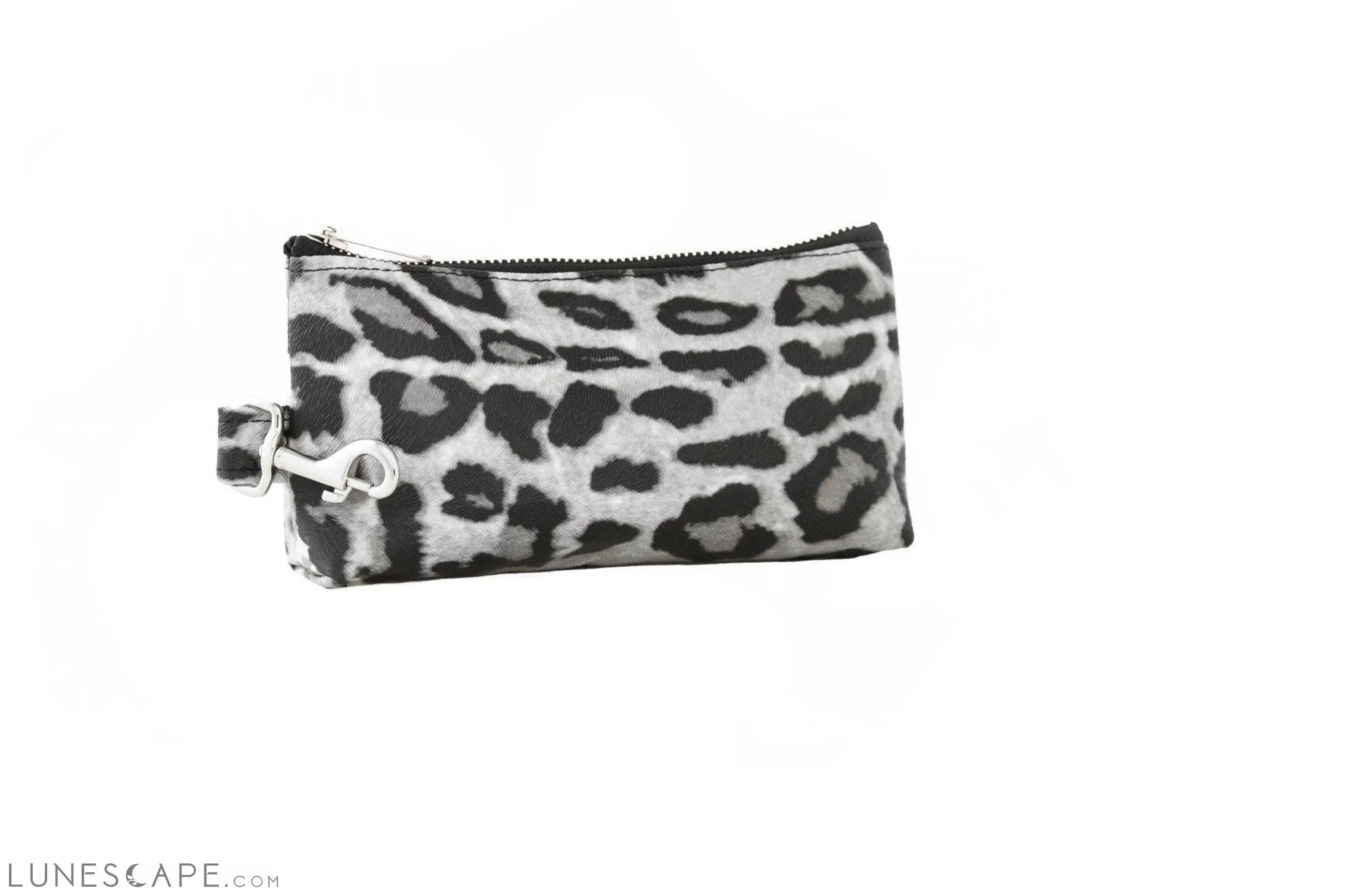 Snow Leopard Vegan Leather WRISTLET SET LUNESCAPE