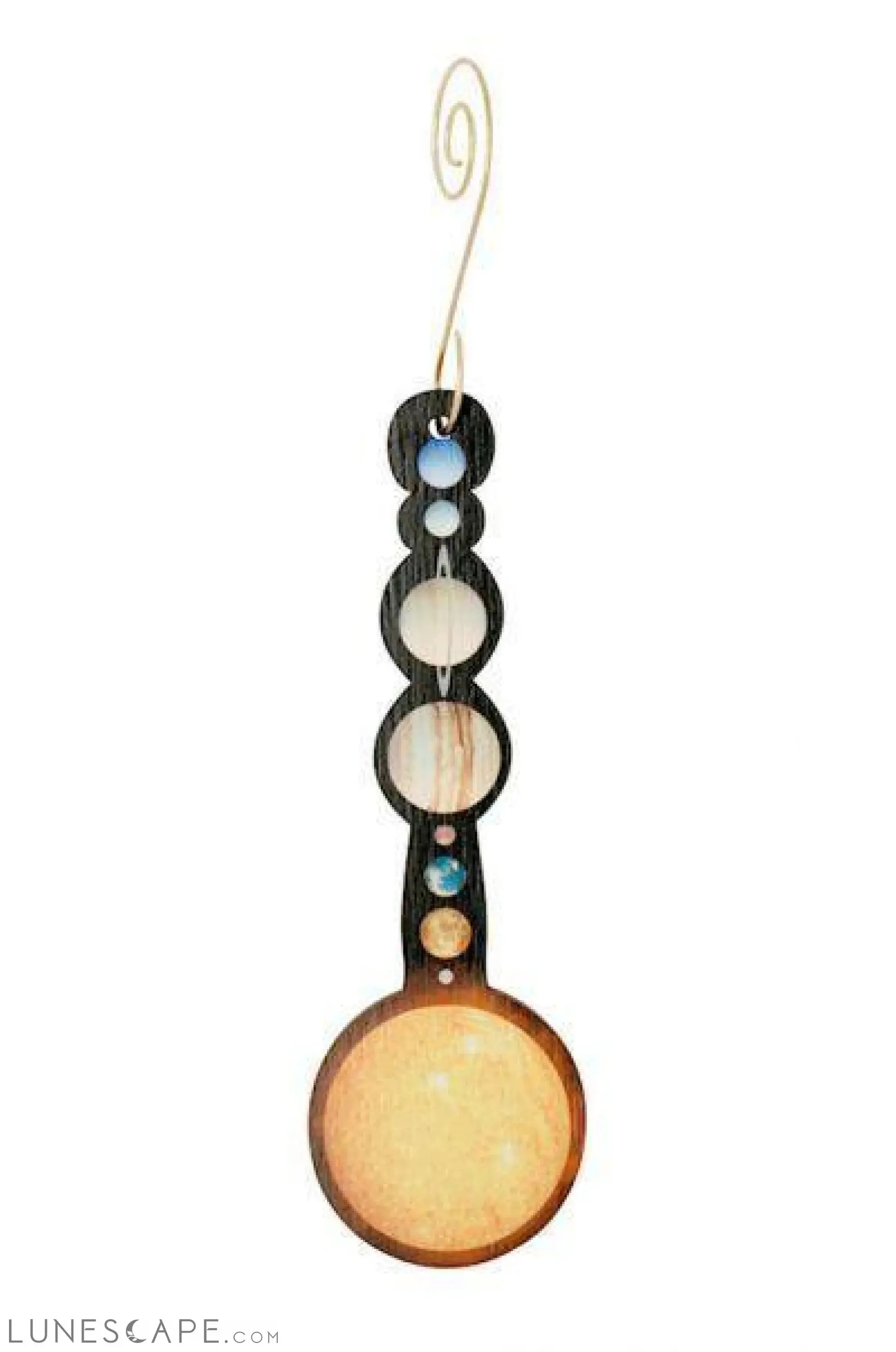 Solar System Ornament LUNESCAPE