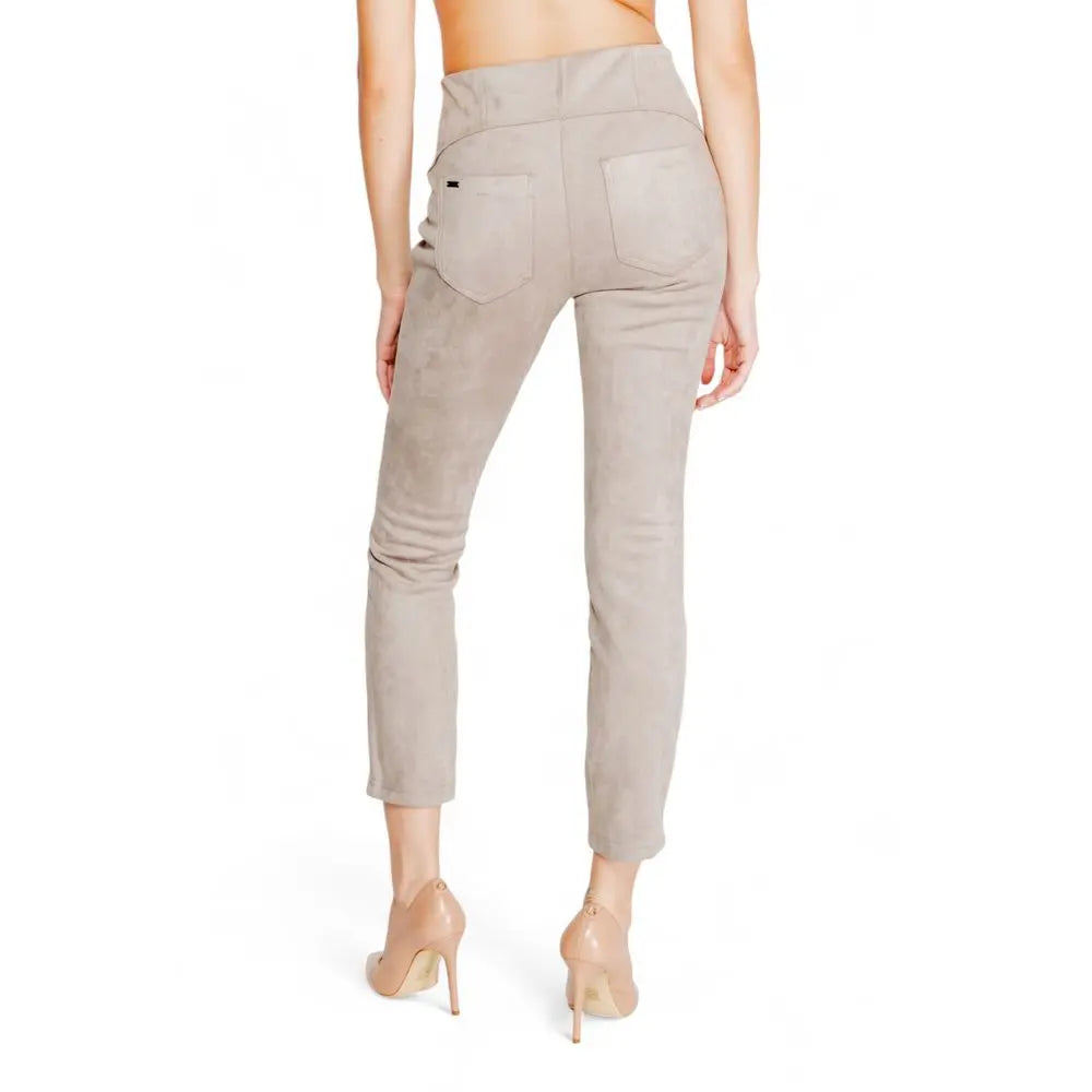 Street One Gray Polyester Leggings LUNESCAPE