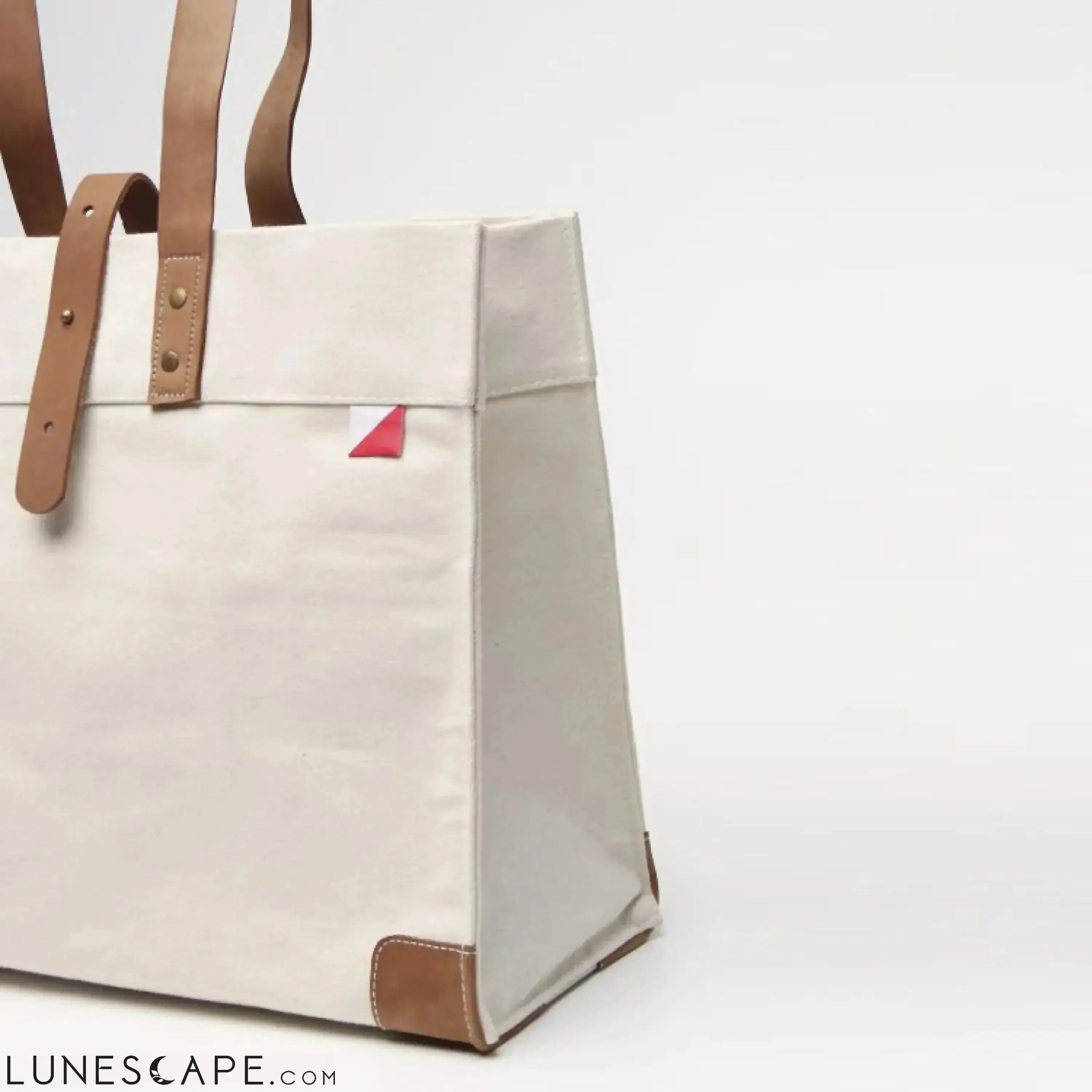 Structured Canvas Tote LUNESCAPE
