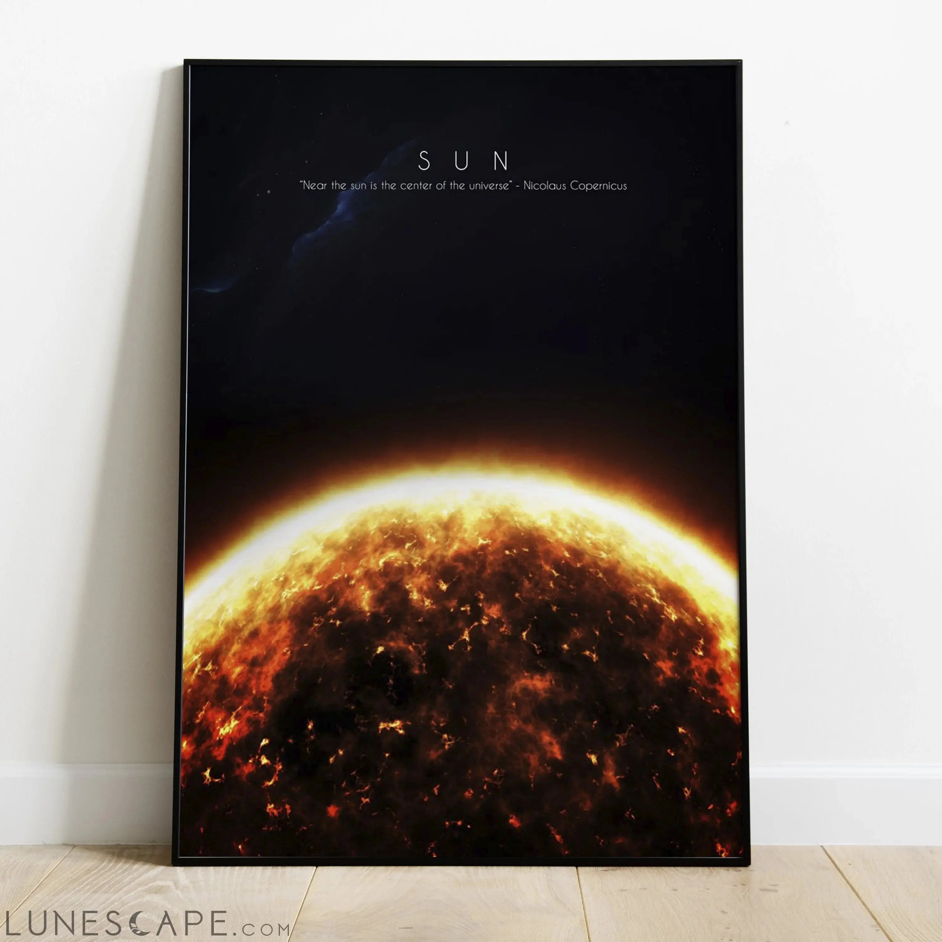Sun Poster LUNESCAPE