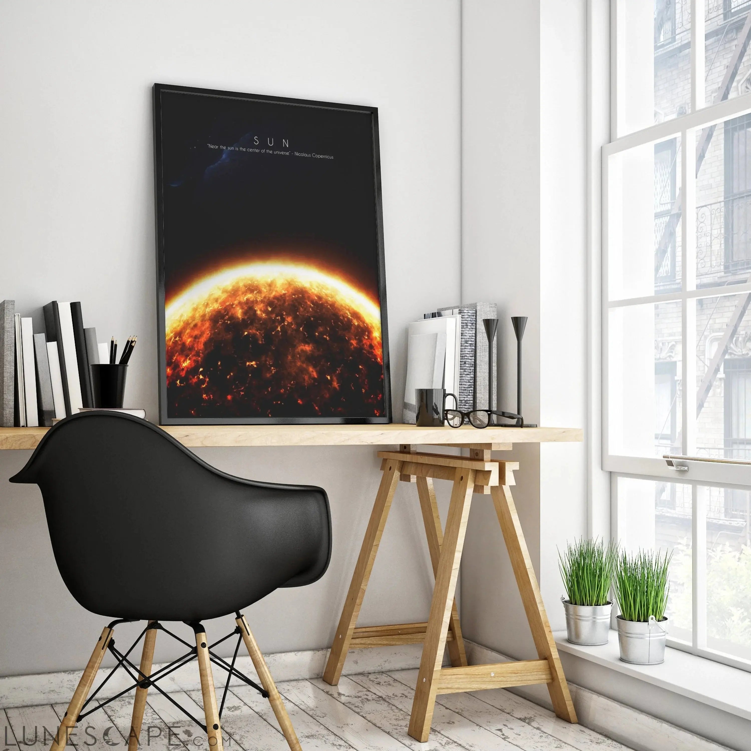 Sun Poster LUNESCAPE