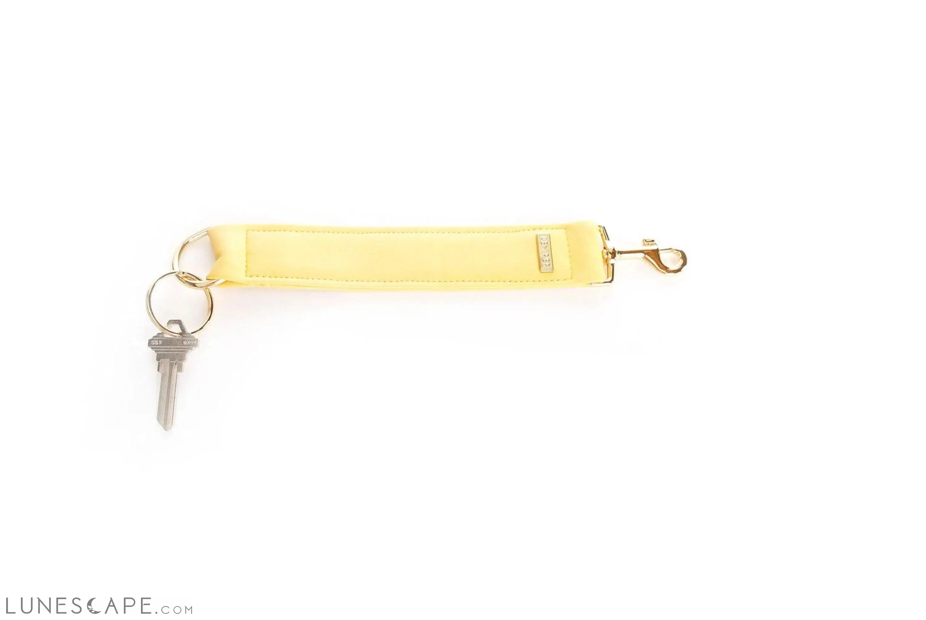 Sunshine Vegan Leather KEYPER® Key Ring LUNESCAPE
