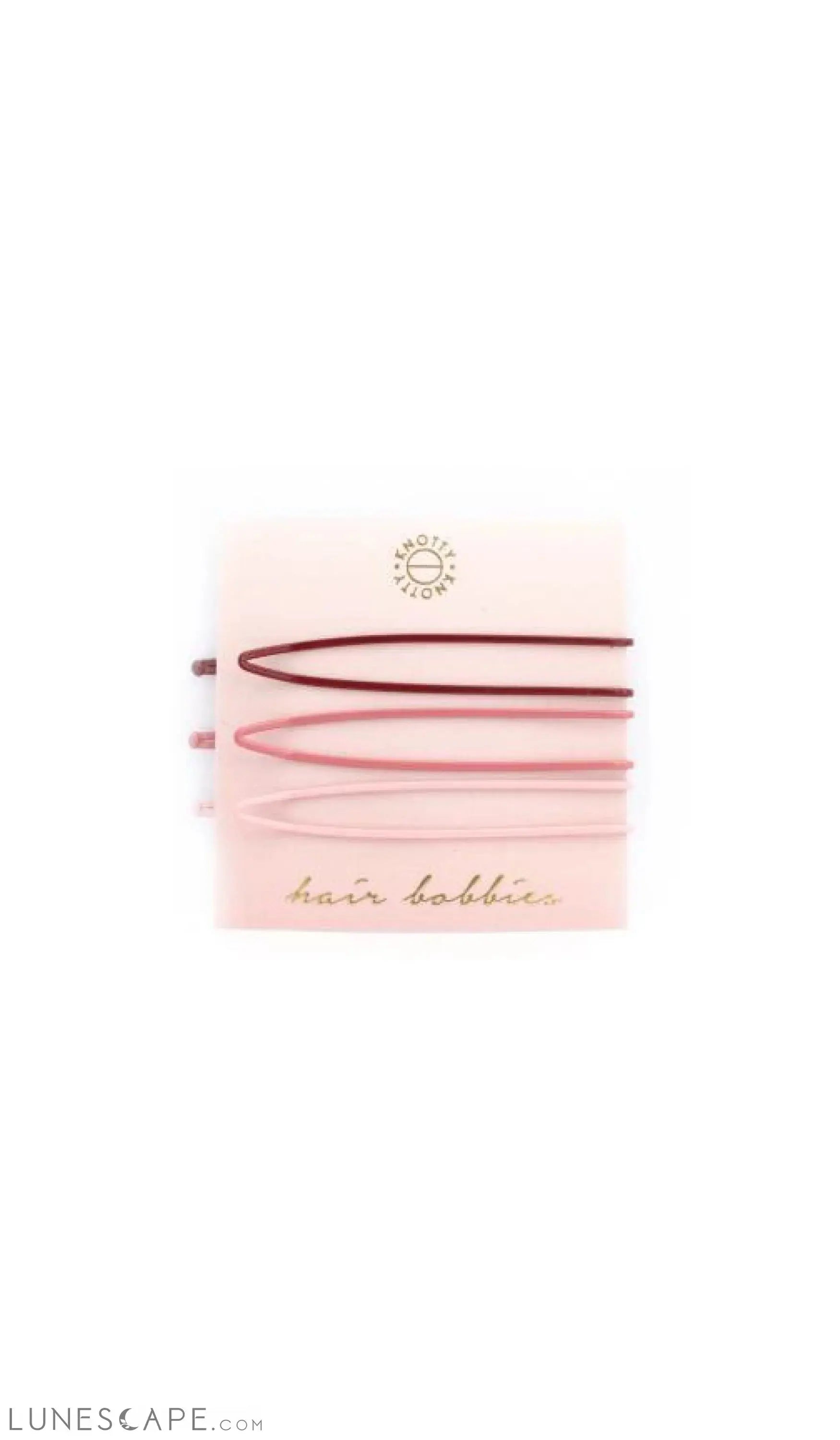 Switchback Hair Bobby Pins - Rose LUNESCAPE