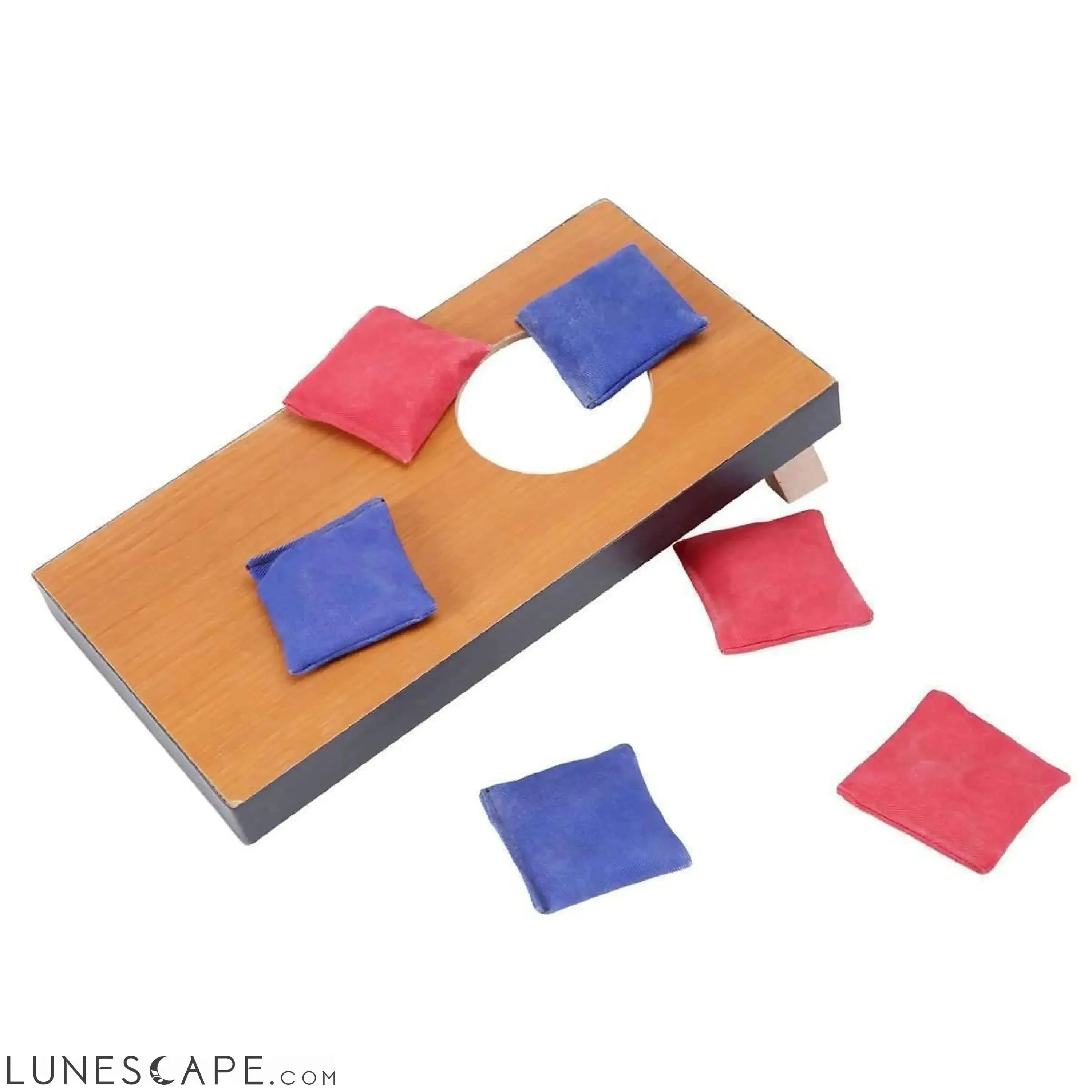 Tabletop Cornhole Toss Game LUNESCAPE