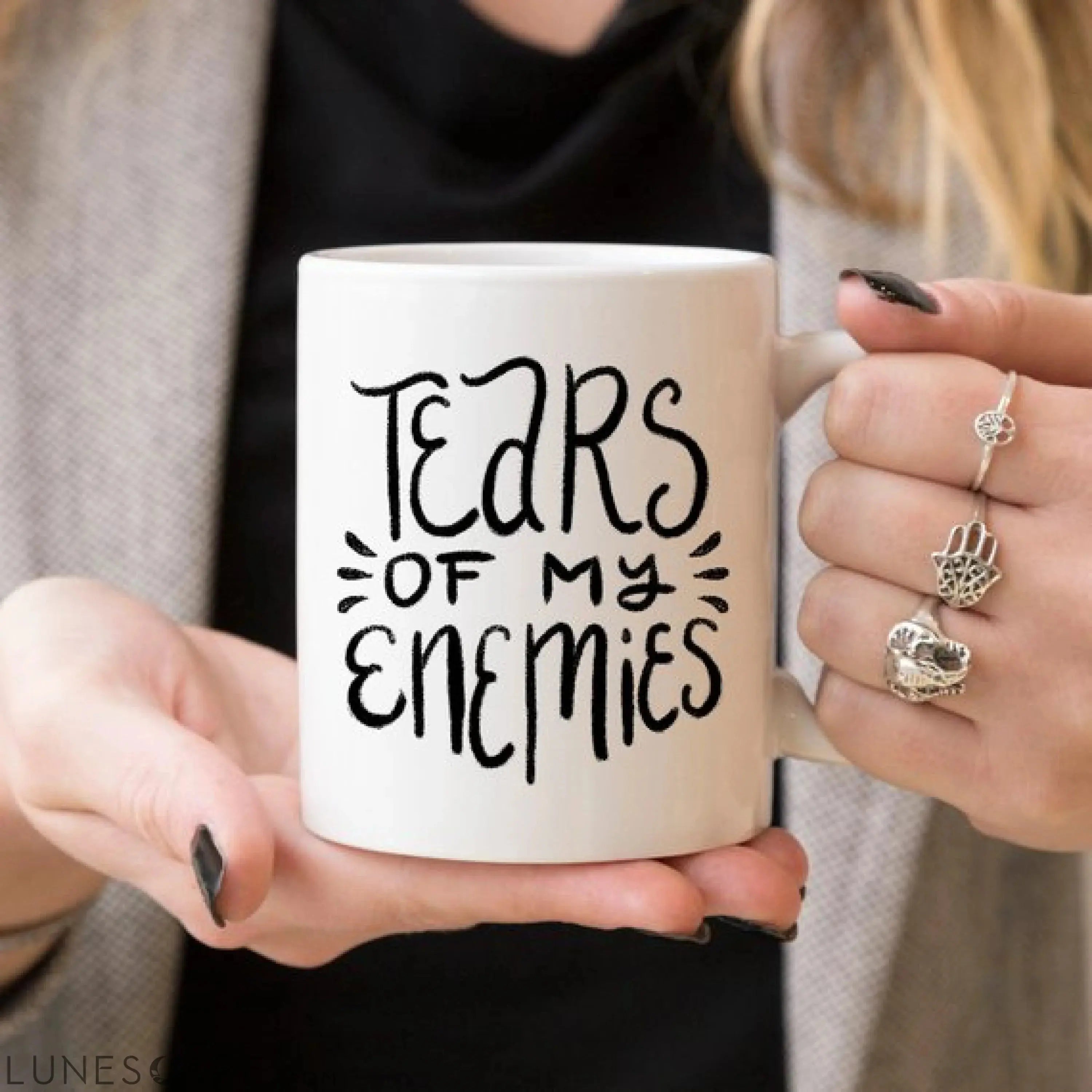 Tears Of My Enemies Mug, Tears Of My Enemies LUNESCAPE