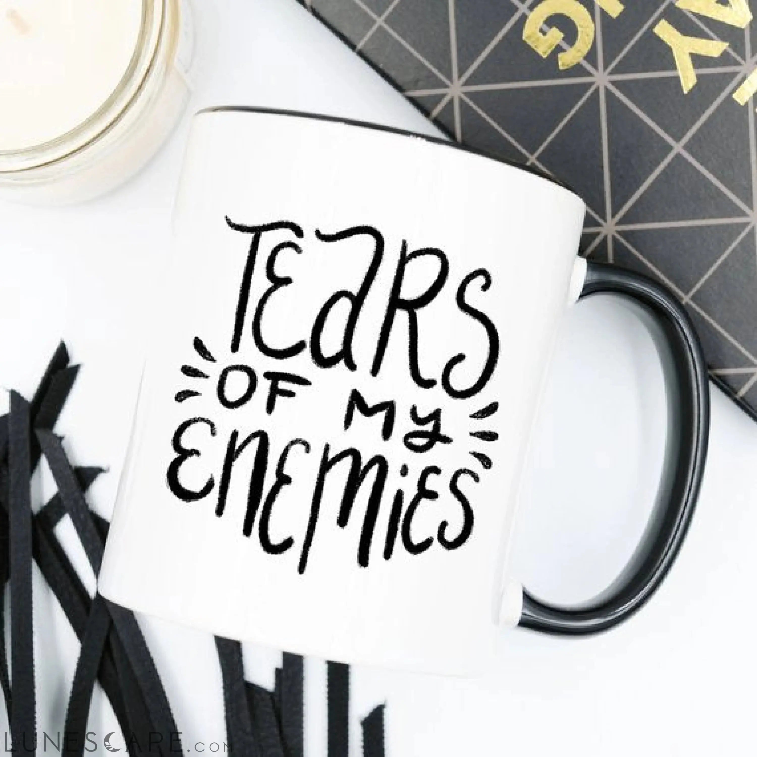 Tears Of My Enemies Mug, Tears Of My Enemies LUNESCAPE