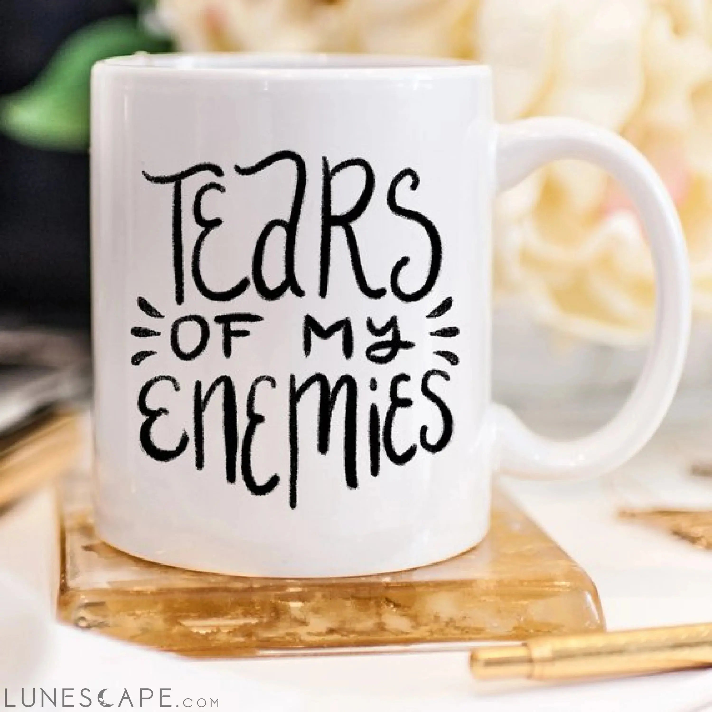 Tears Of My Enemies Mug, Tears Of My Enemies LUNESCAPE