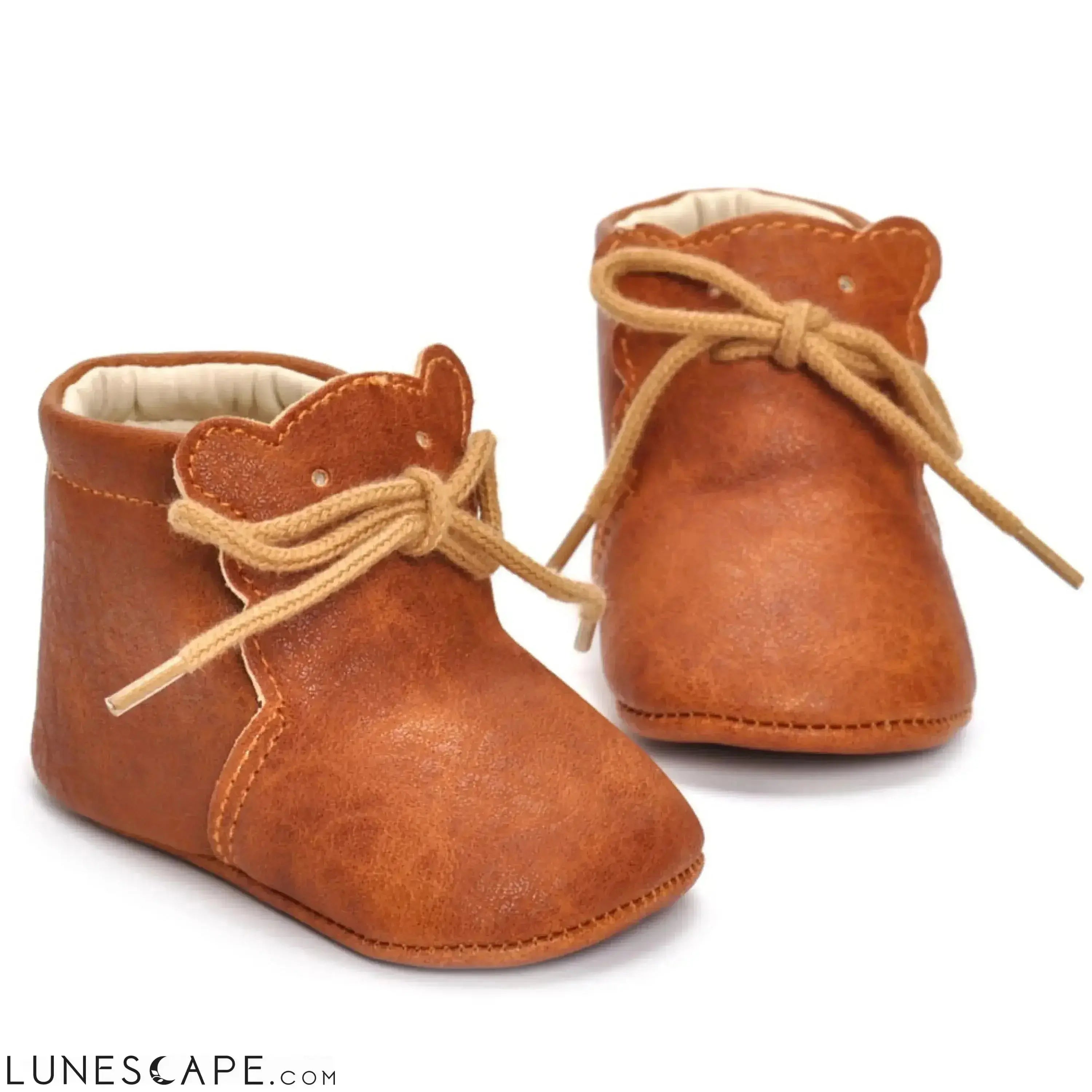 Teddy Bear Baby Booties LUNESCAPE