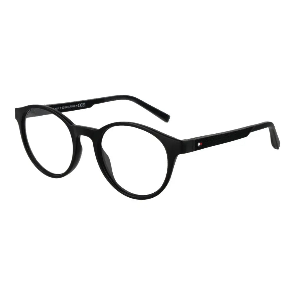 Tommy Hilfiger Black Polyamide Glasses (Frames) LUNESCAPE