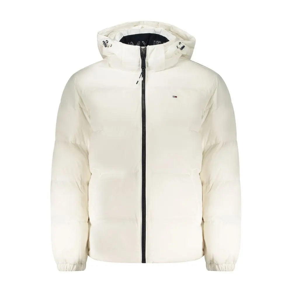 Tommy Hilfiger White Polyester Men's Jacket LUNESCAPE