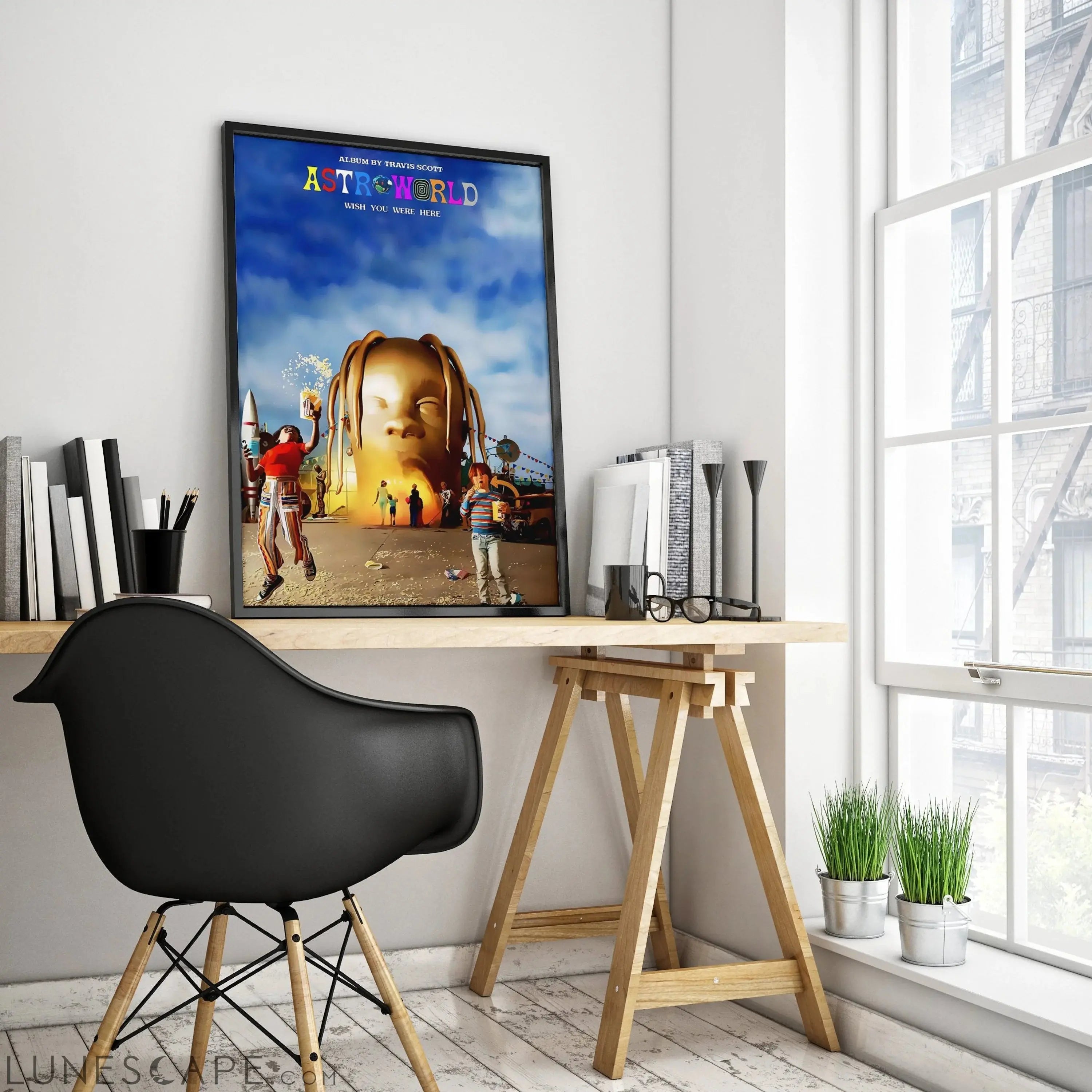 Travis Scott Poster Poster LUNESCAPE