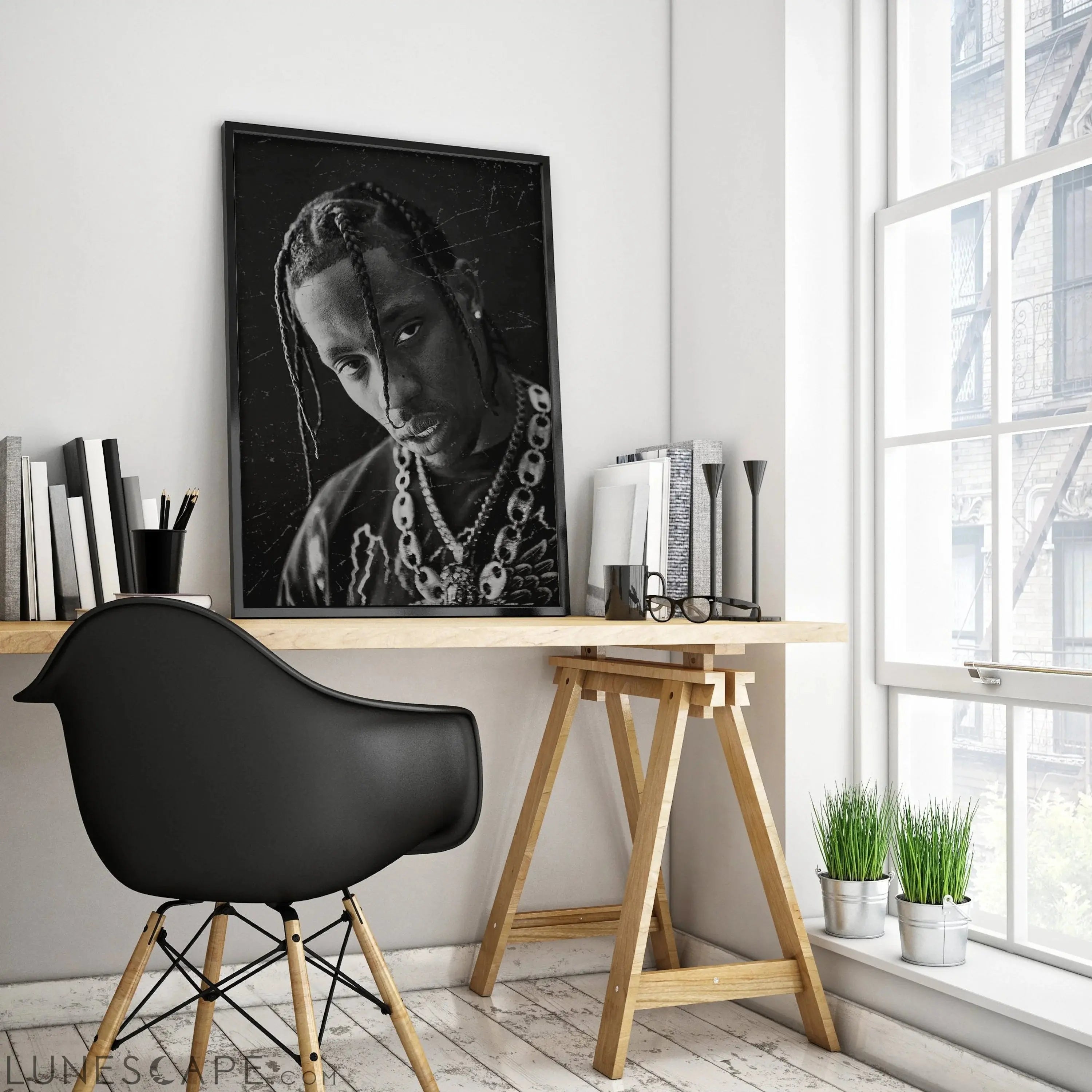 Travis Scott Wall Poster - Multiple Sizes LUNESCAPE