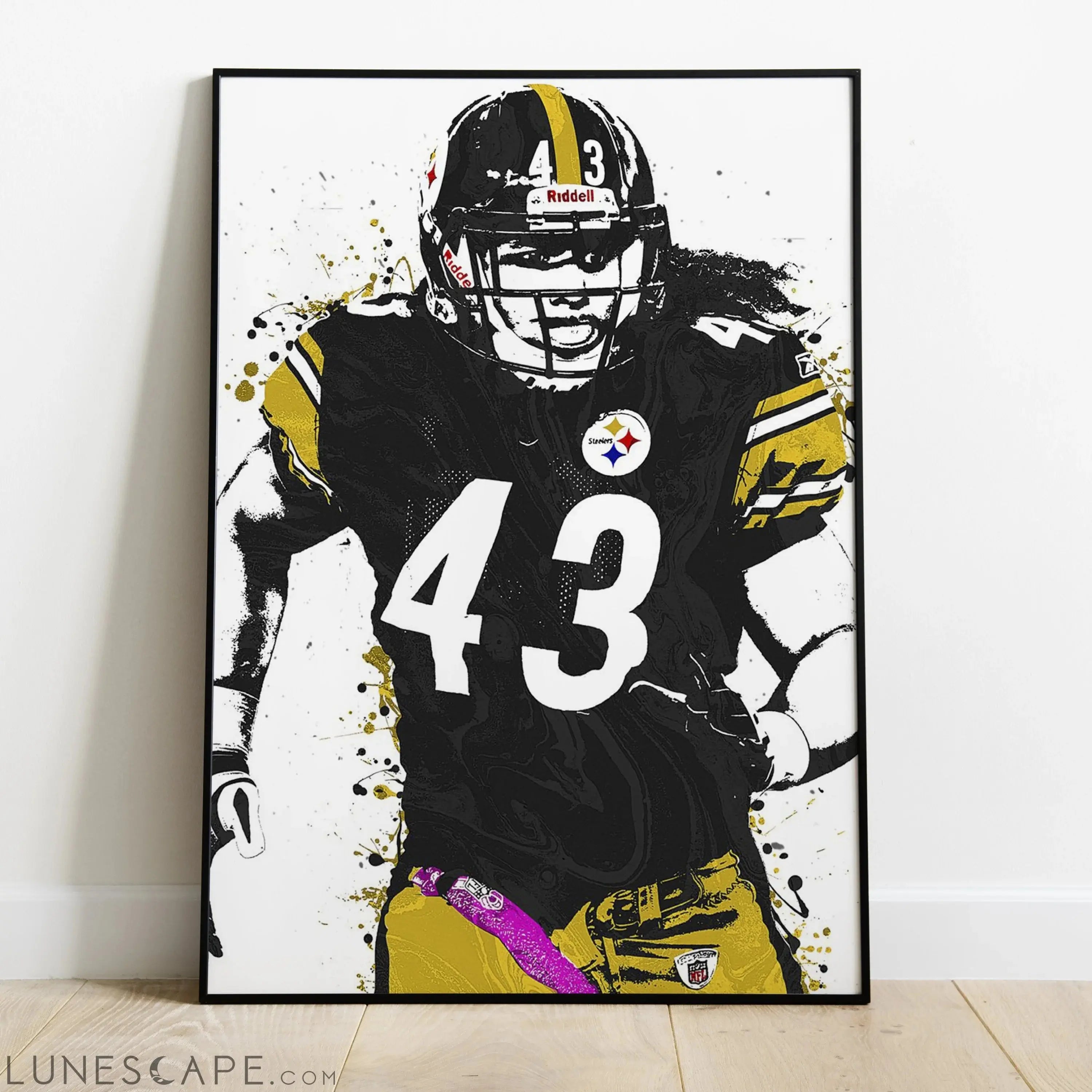 Troy Polamalu Poster LUNESCAPE