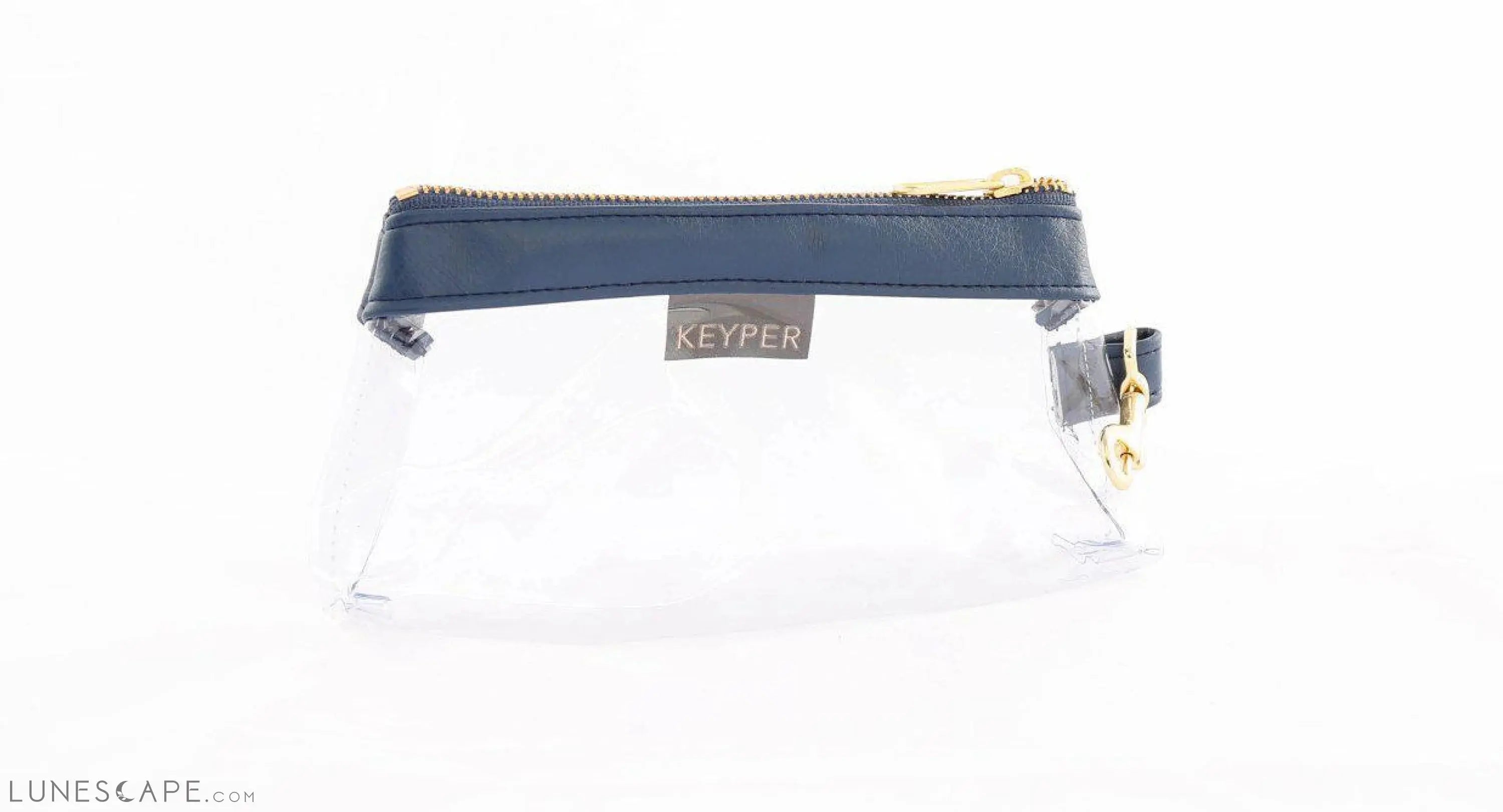 True Navy Vegan Leather Bag LUNESCAPE