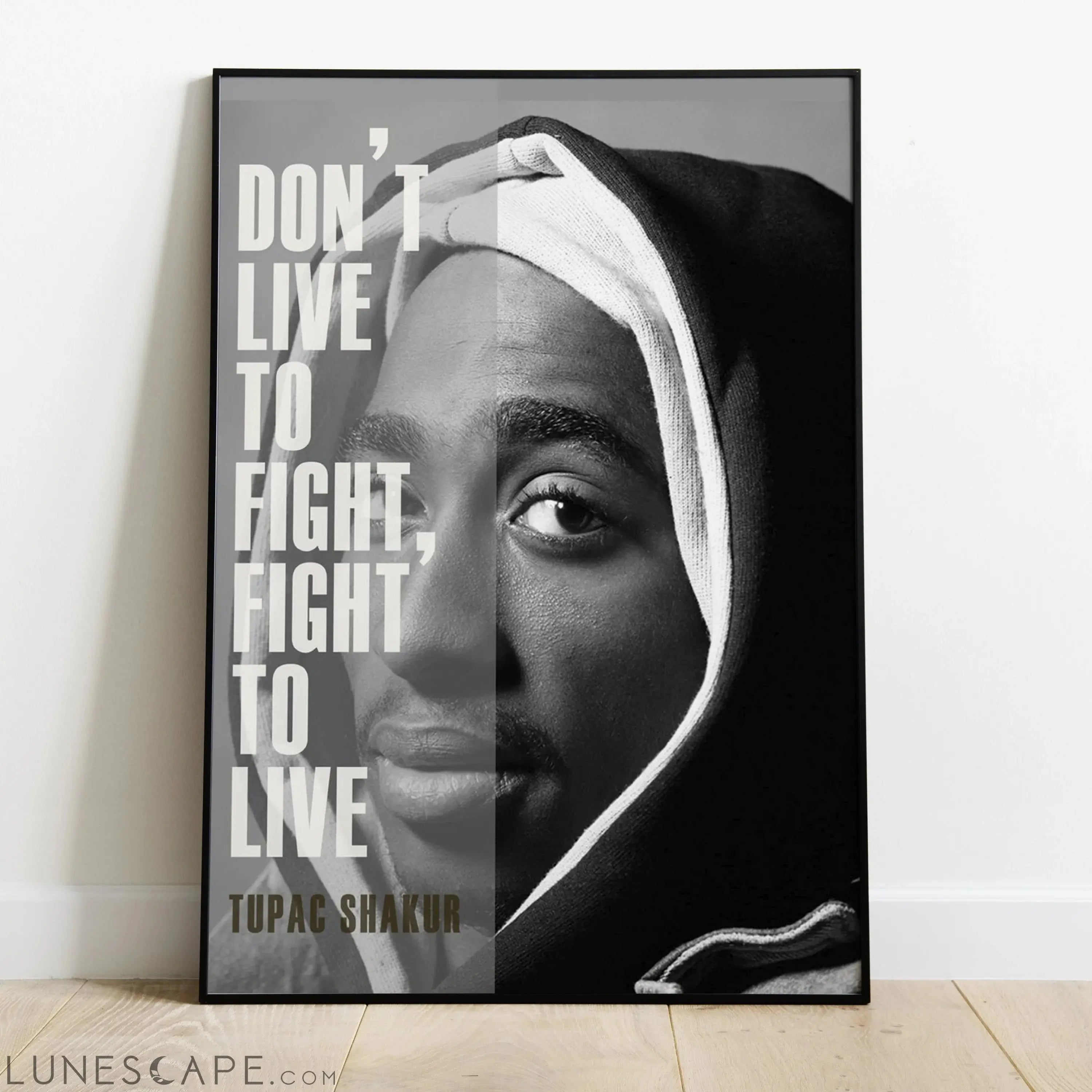 Tupac Shakur Wall Poster - Multiple Sizes LUNESCAPE