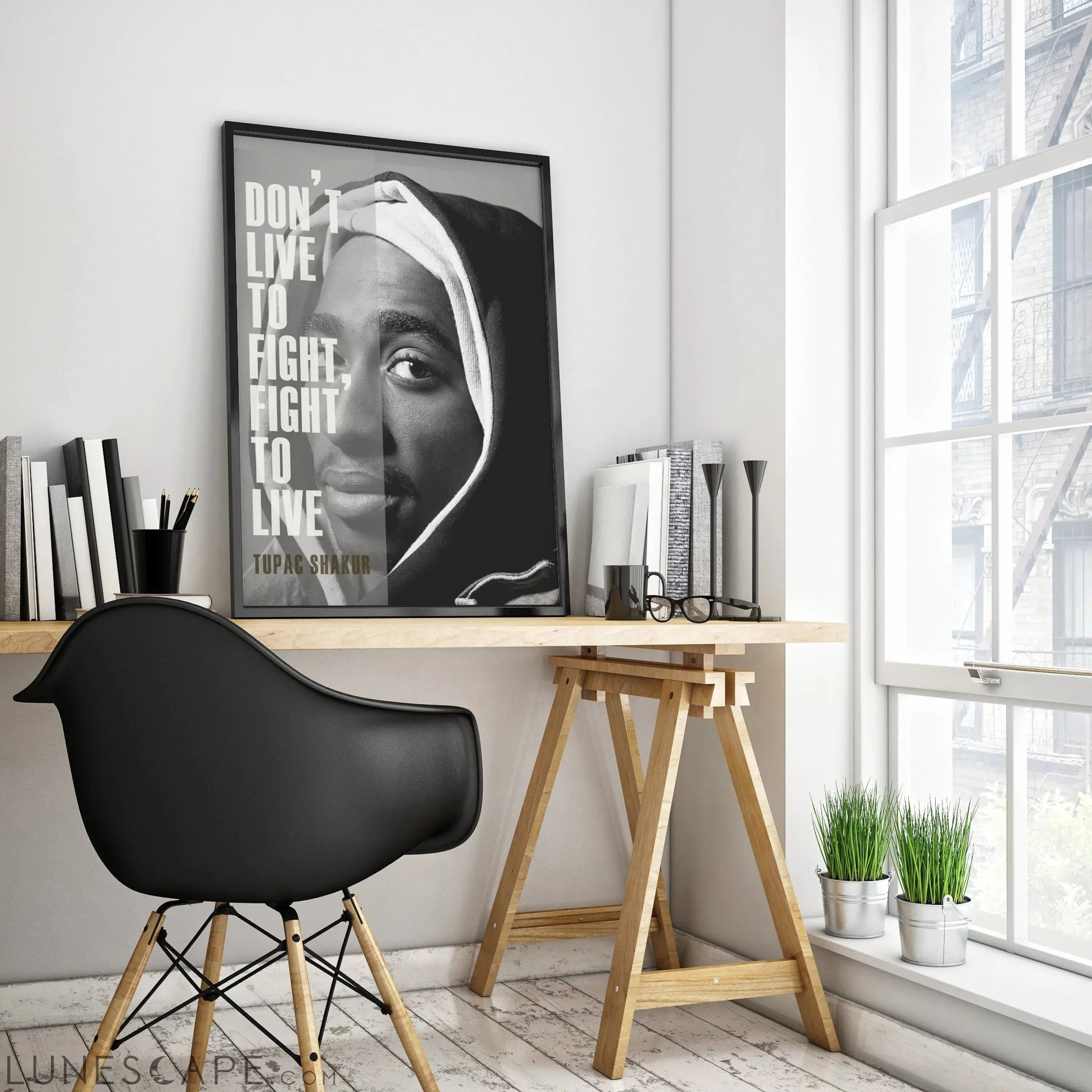 Tupac Shakur Wall Poster - Multiple Sizes LUNESCAPE