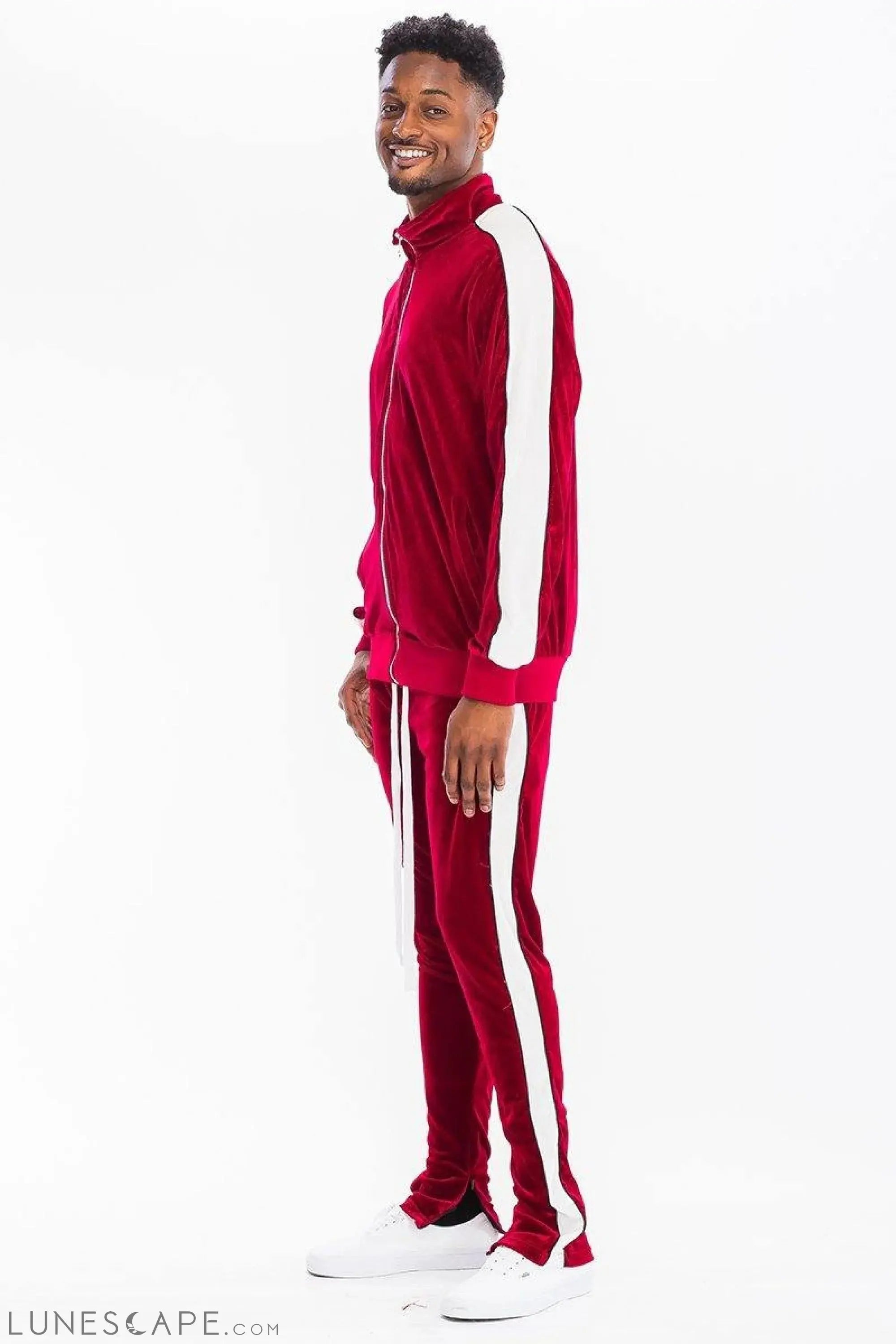 VELOUR TRACK SET - Ruby LUNESCAPE