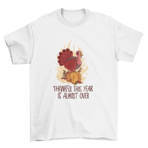 Anti thanksgiving quote t-shirt LUNESCAPE