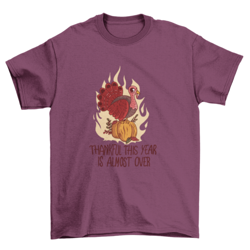Anti thanksgiving quote t-shirt LUNESCAPE