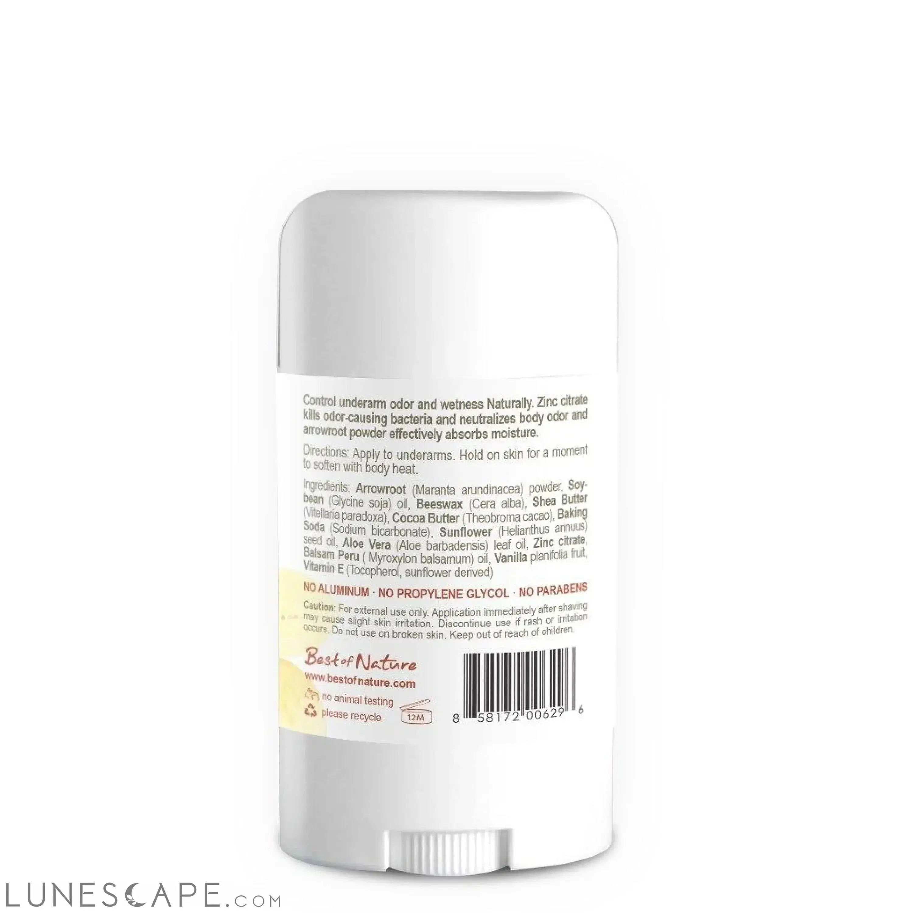 Vanilla Moon Natural Deodorant LUNESCAPE