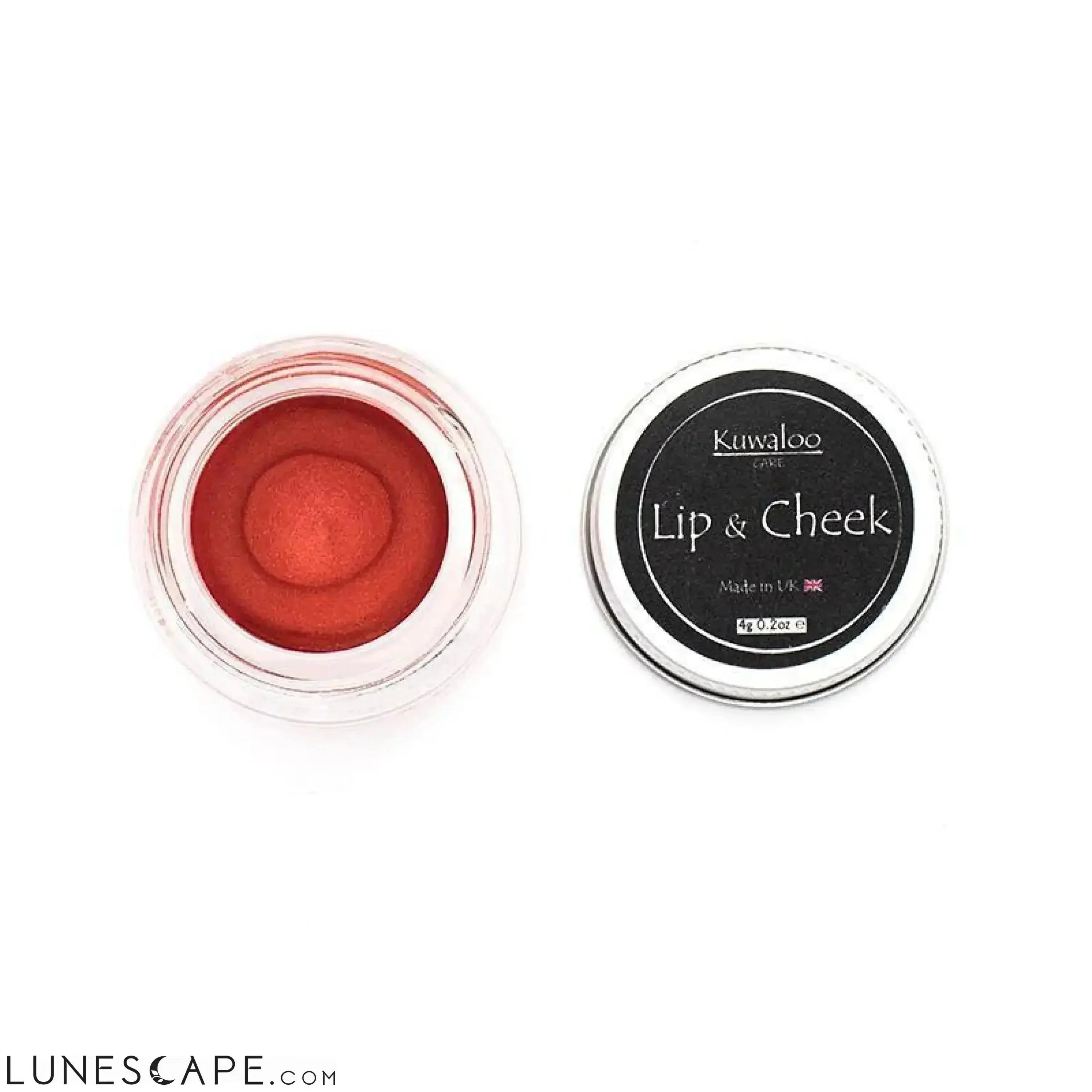 Vegan Lip and Cheek Mineral Balm - Coral LUNESCAPE