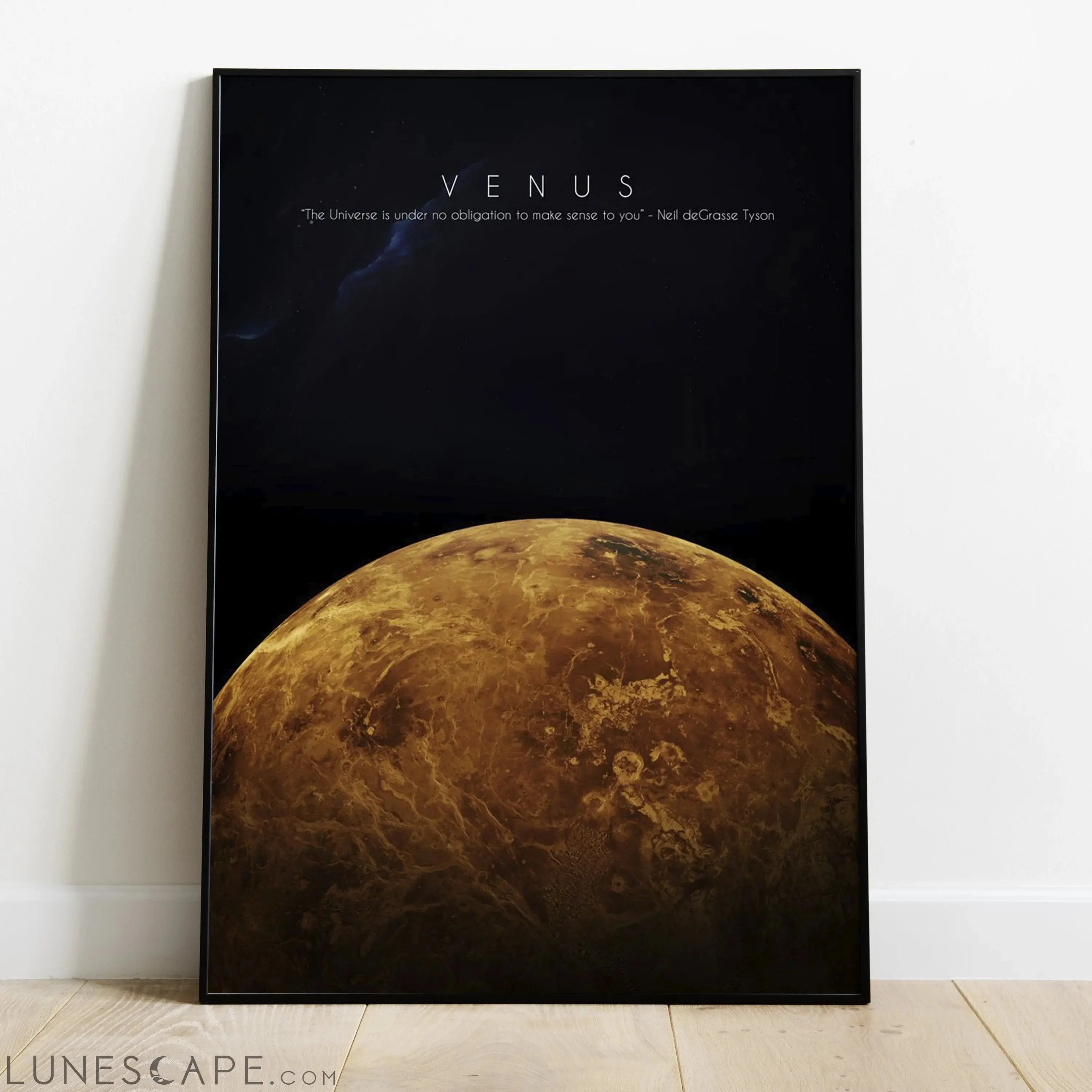 Venus Wall Poster - Multiple Sizes LUNESCAPE