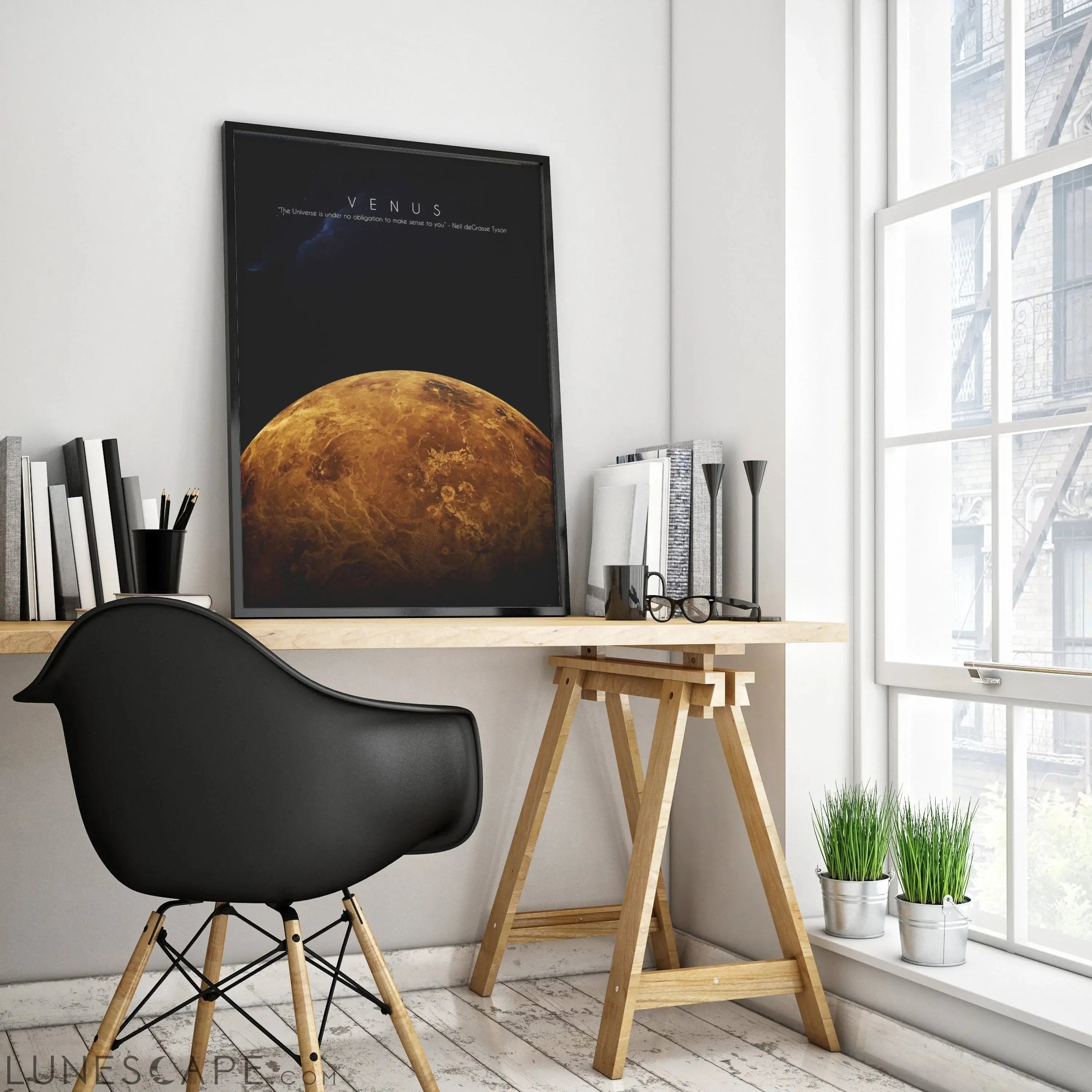 Venus Wall Poster - Multiple Sizes LUNESCAPE