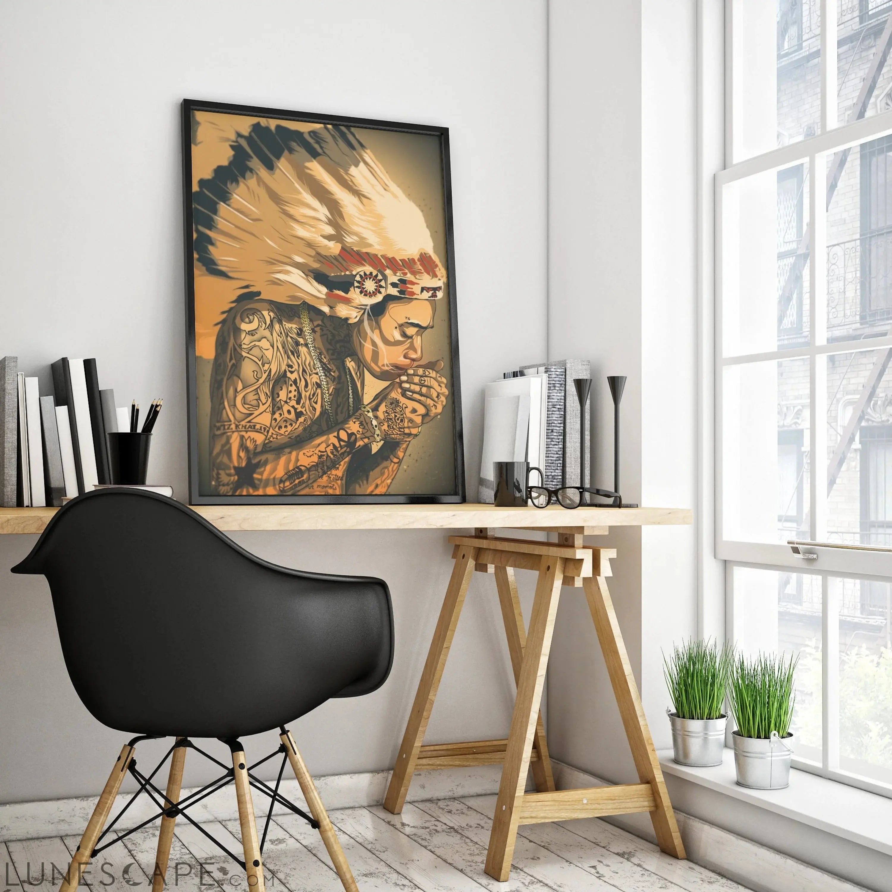 Wiz Khalifa Wall Poster - Multiple Sizes LUNESCAPE