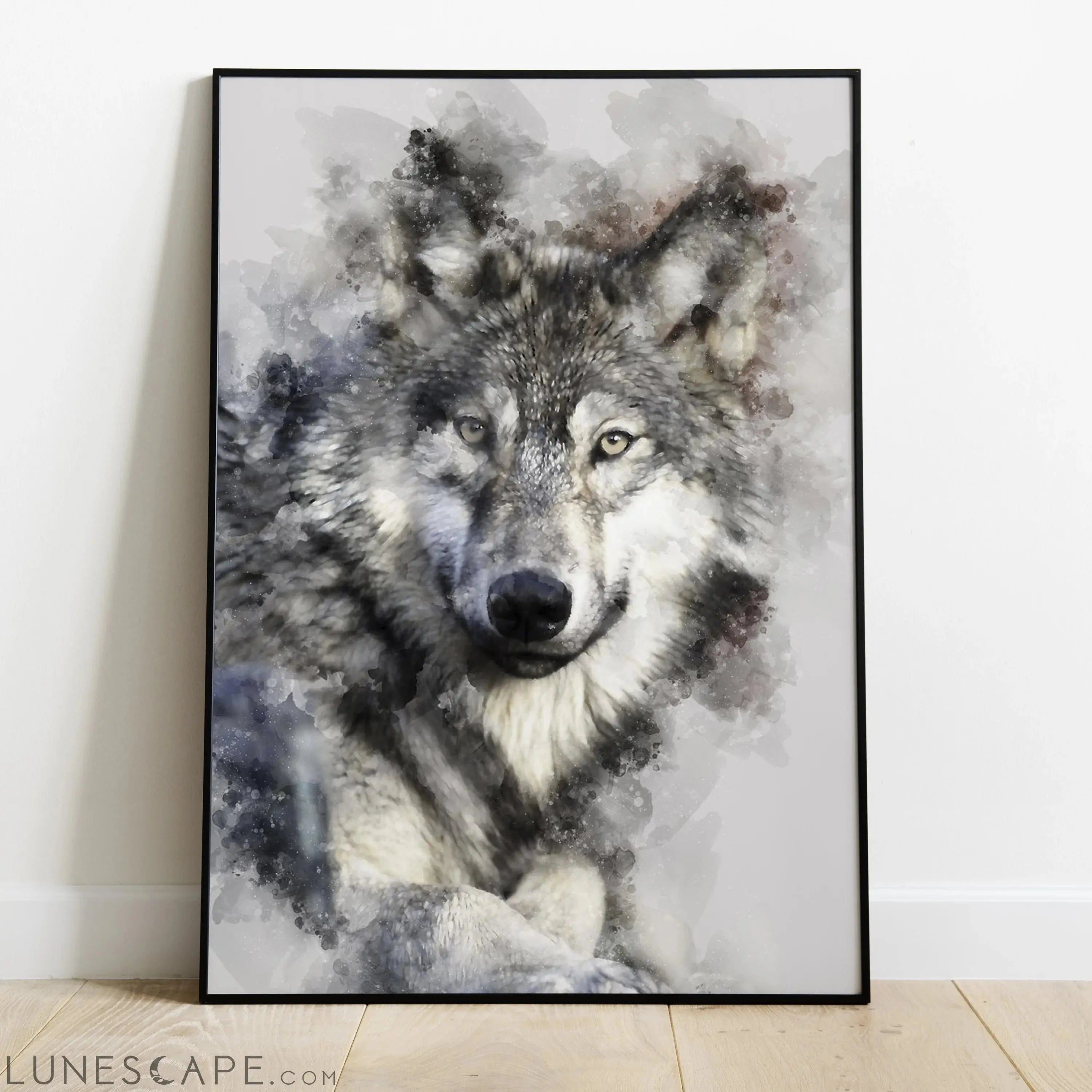 Wolf Poster LUNESCAPE