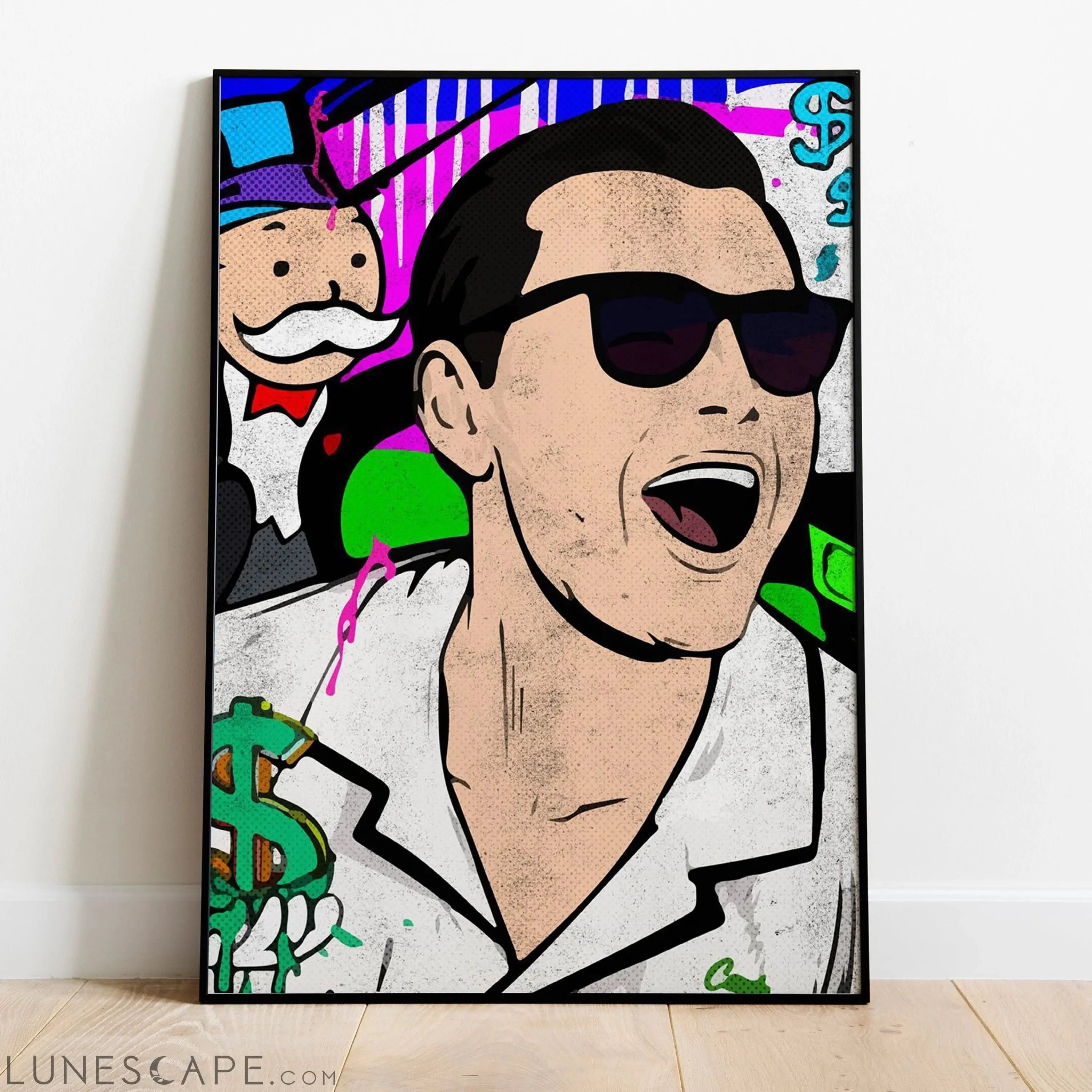 Wolf of Wallstreet Poster LUNESCAPE