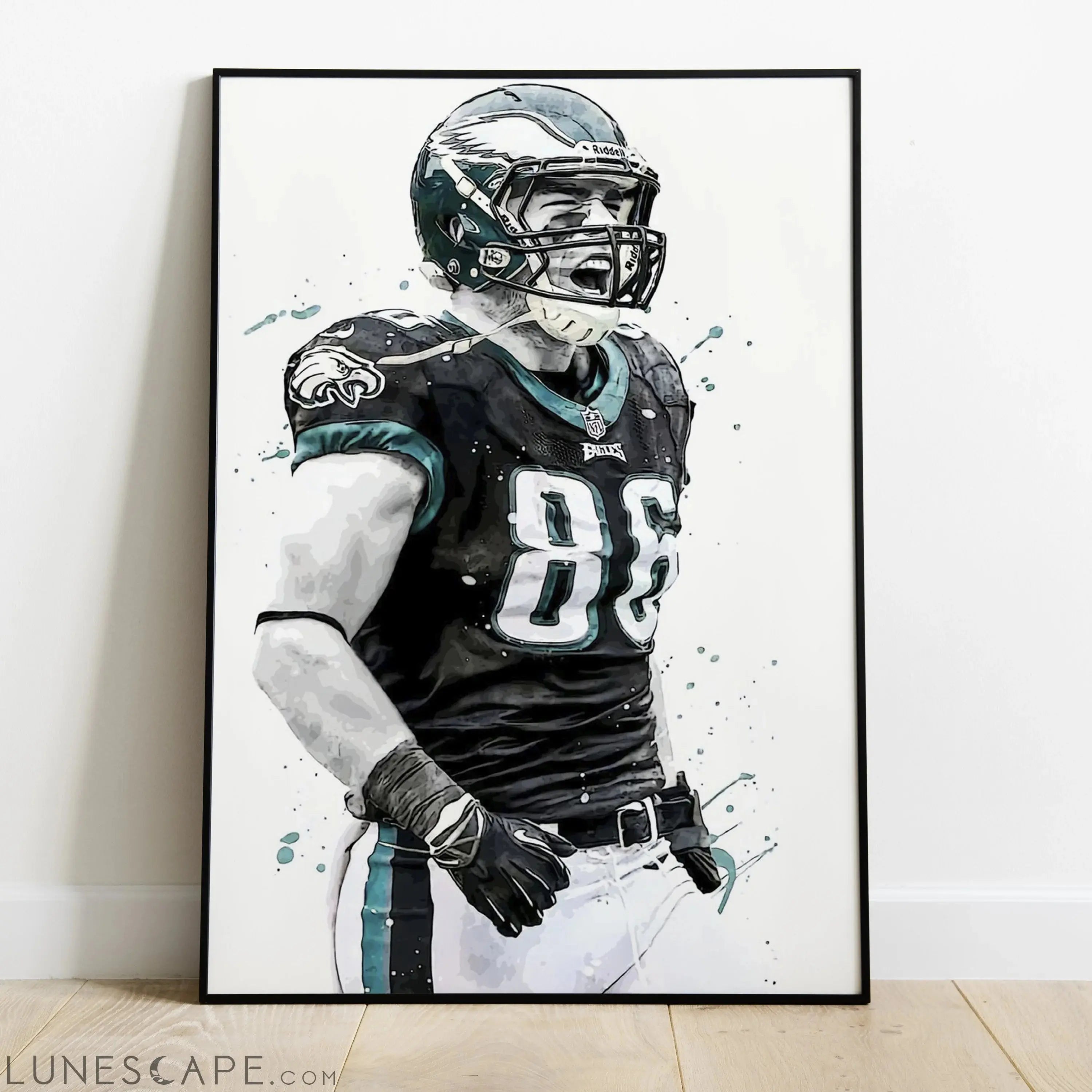 Zach Ertz Poster LUNESCAPE