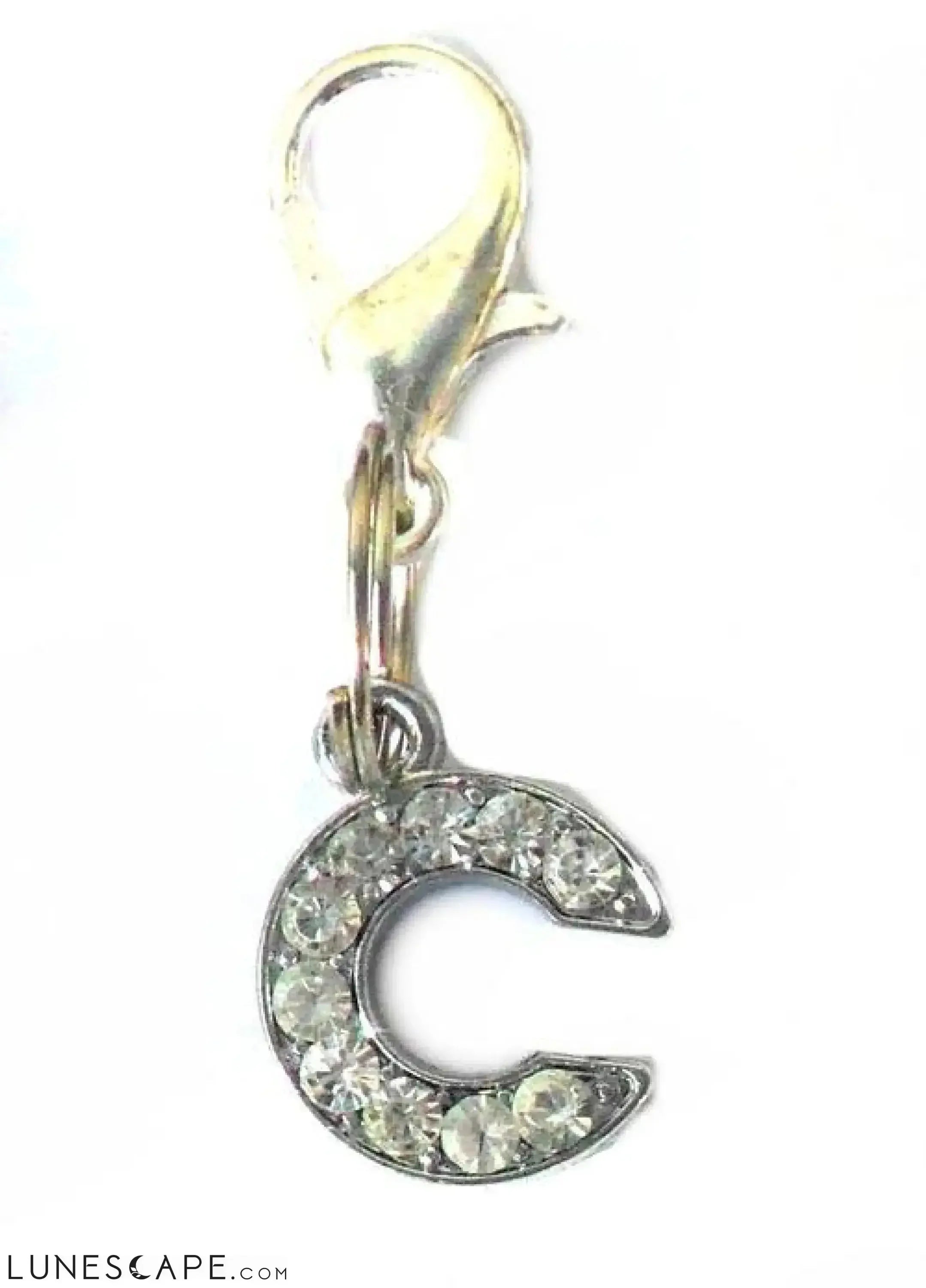 A-Z Crystal Letter Pet Charms LUNESCAPE