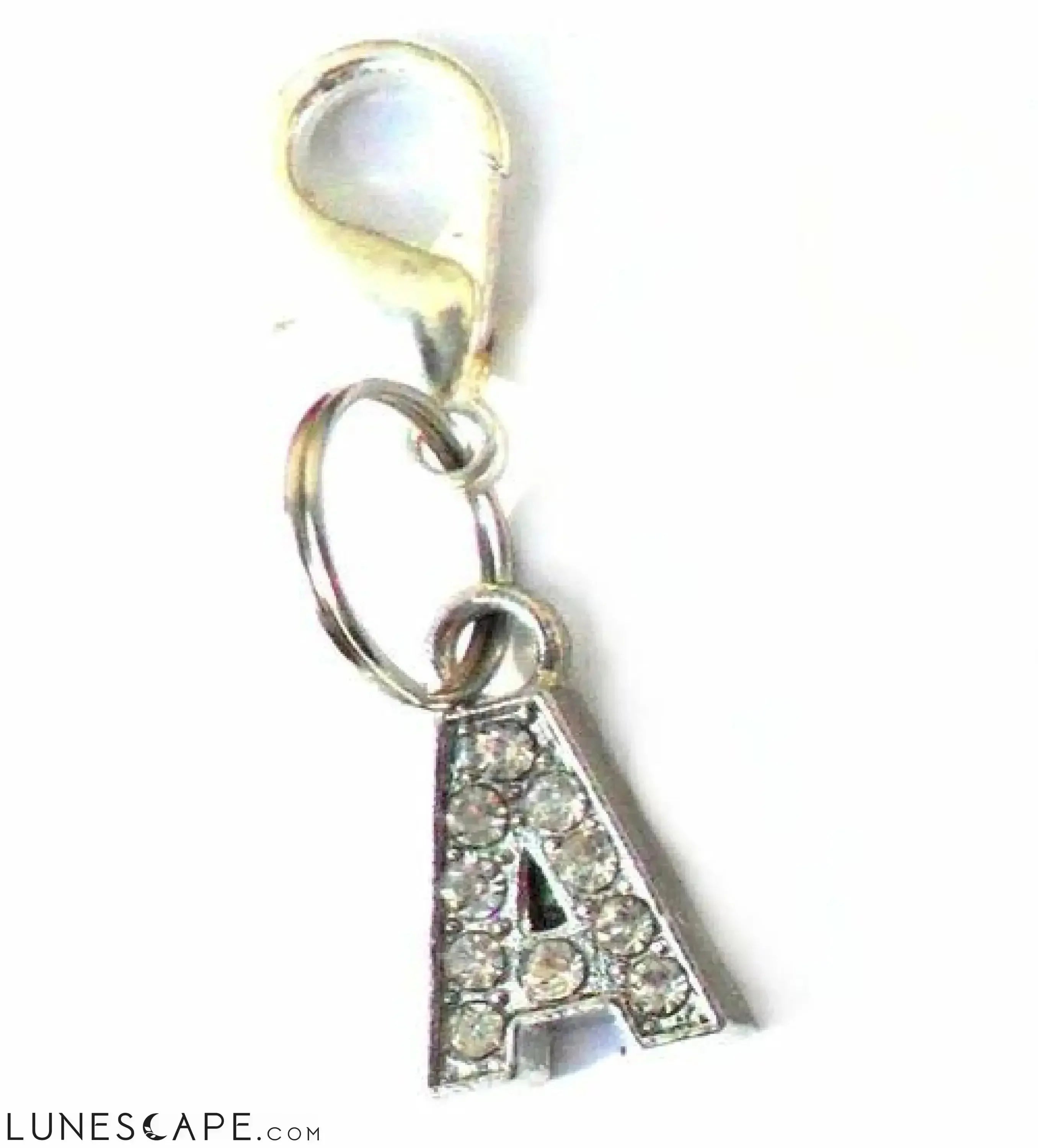 A-Z Crystal Letter Pet Charms LUNESCAPE