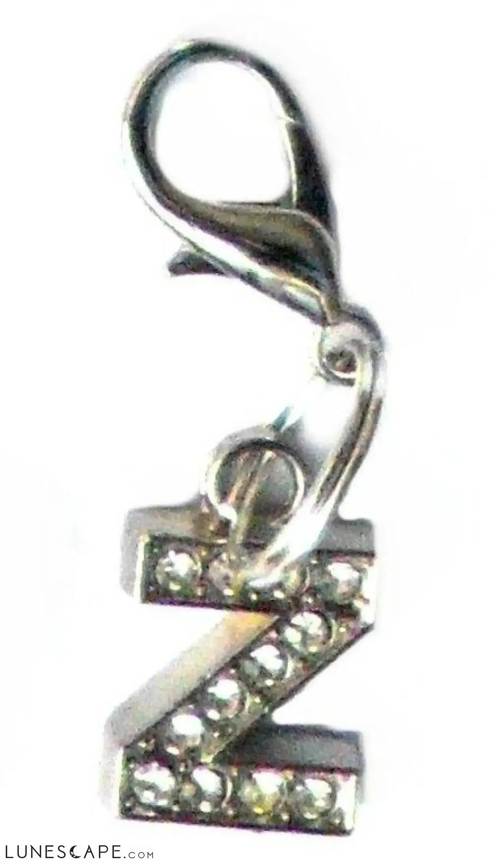 A-Z Crystal Letter Pet Charms LUNESCAPE