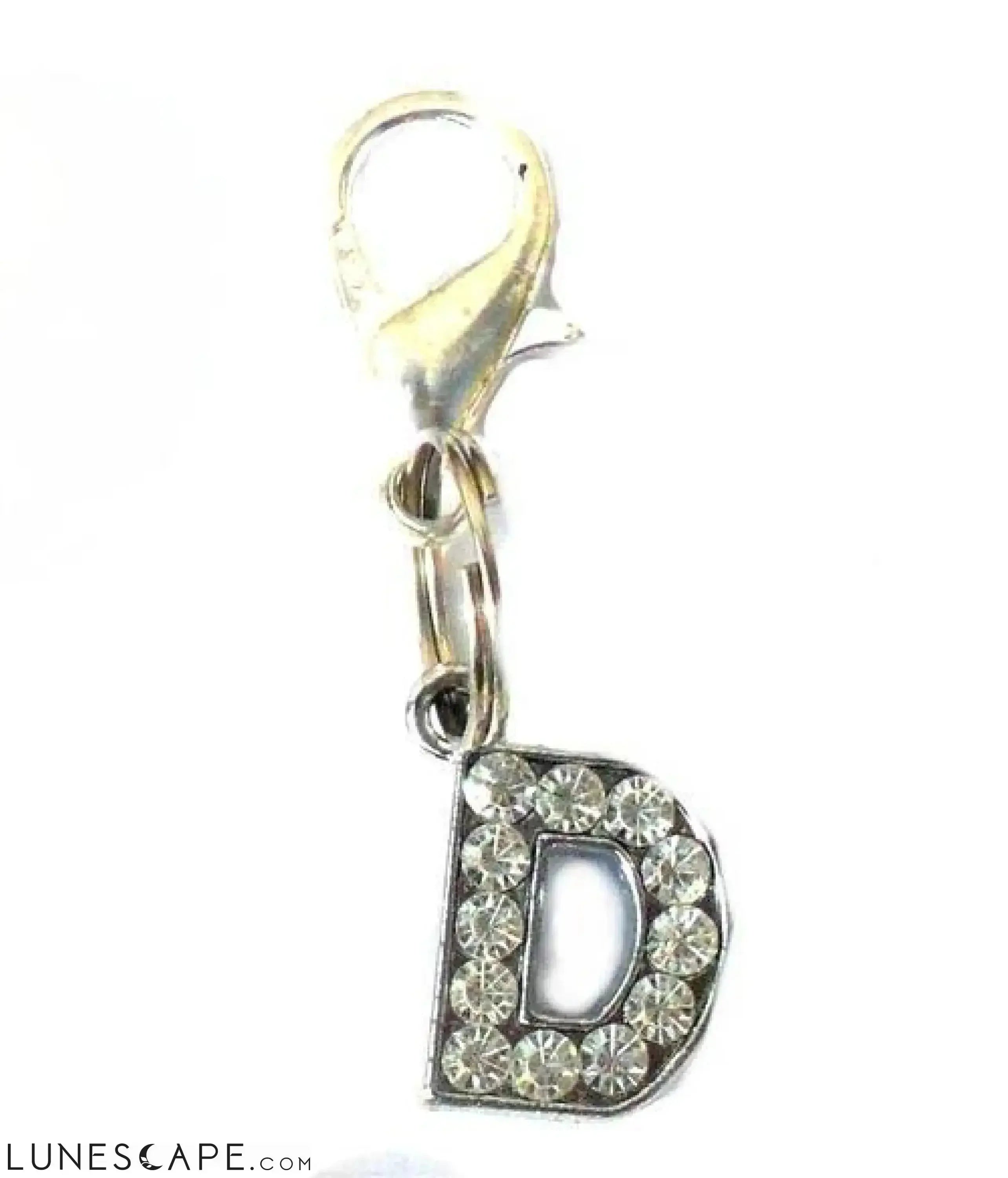 A-Z Crystal Letter Pet Charms LUNESCAPE