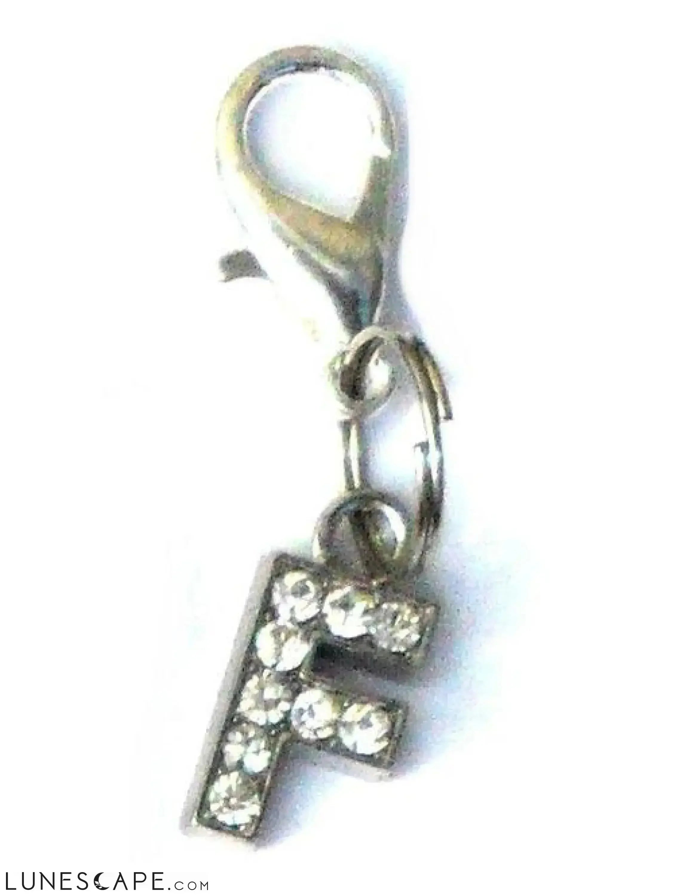 A-Z Crystal Letter Pet Charms LUNESCAPE