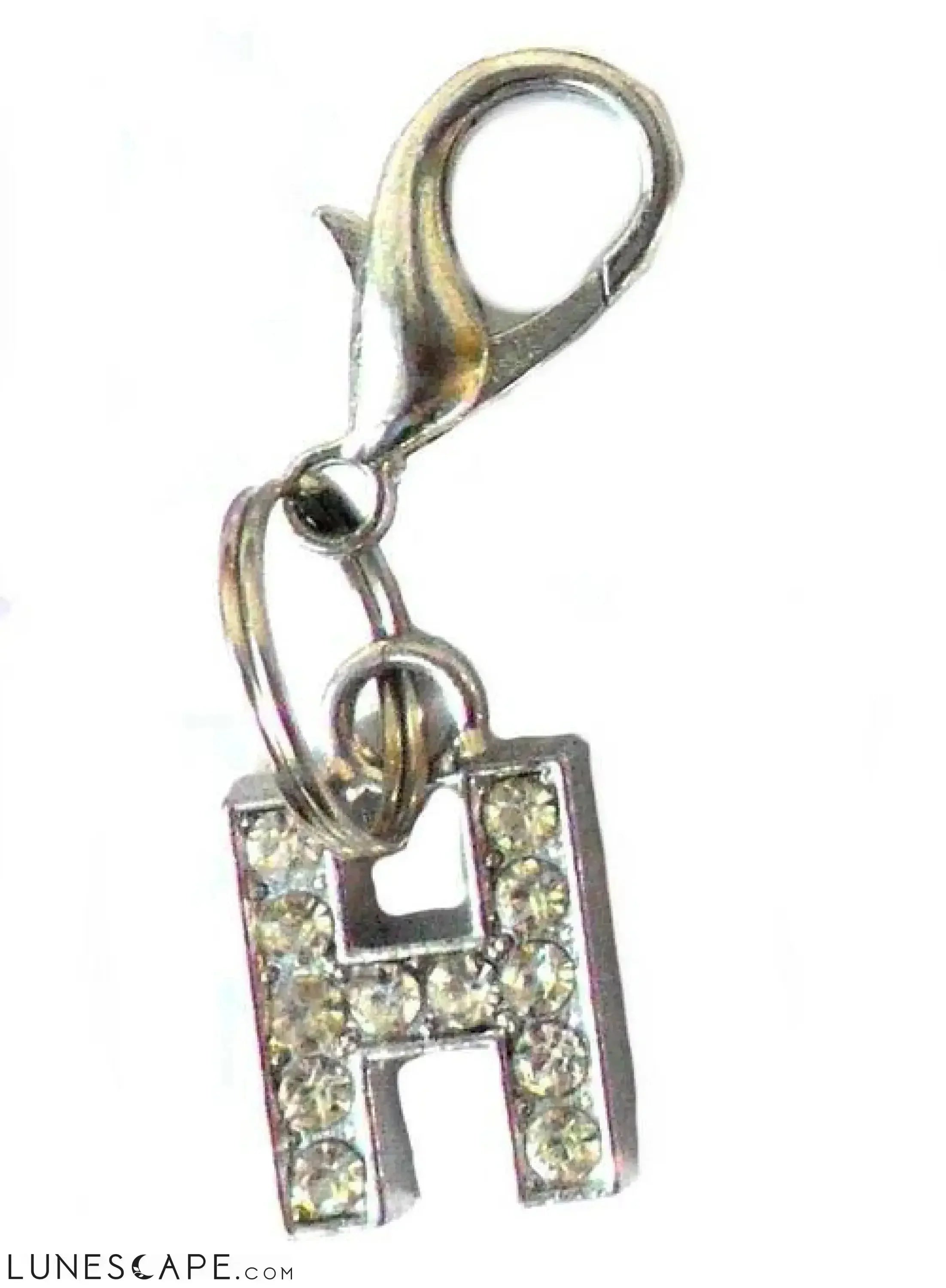 A-Z Crystal Letter Pet Charms LUNESCAPE